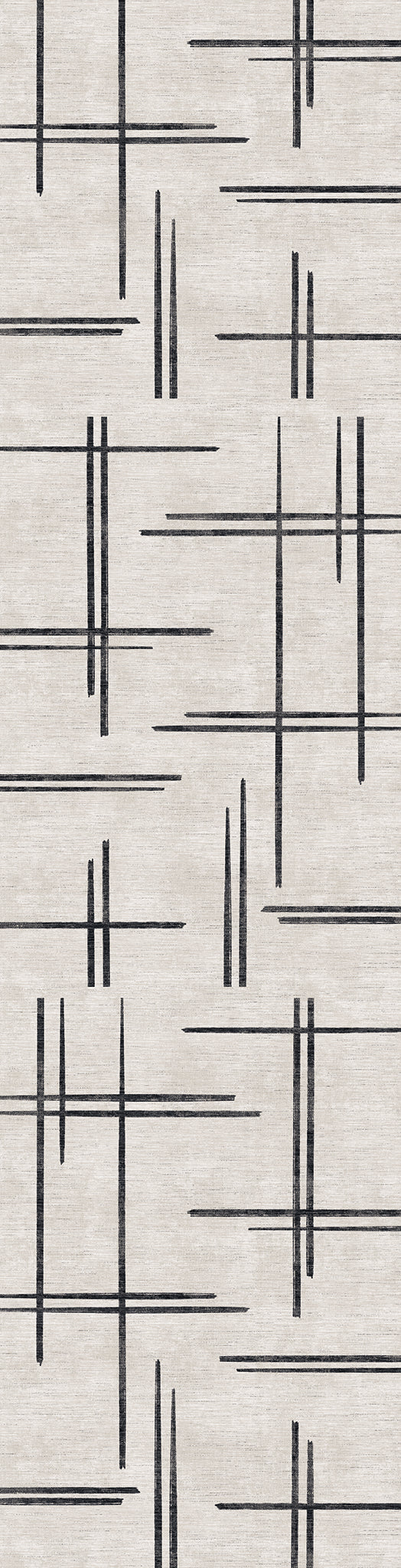 Sage Alfombra de Diseño Lineal Abstracto