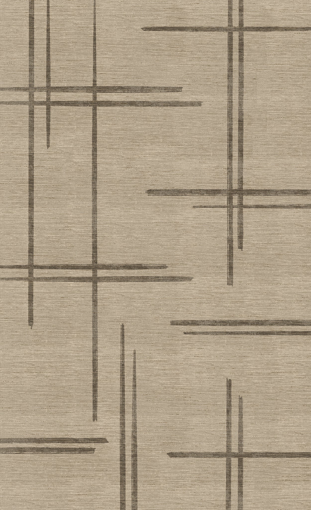 Sage Alfombra de Diseño Lineal Abstracto