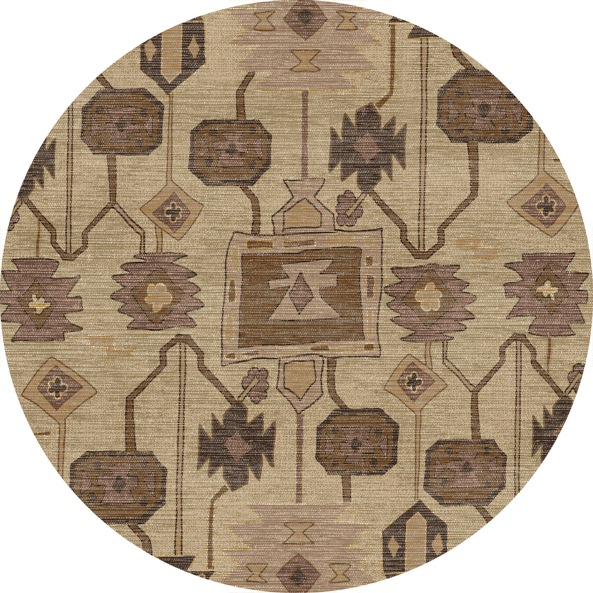 Isabella Tapete Medalhão Ornamental