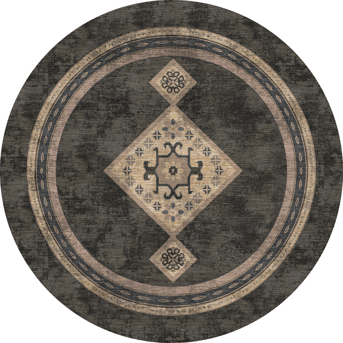 Selene Geometric Diamond Rug