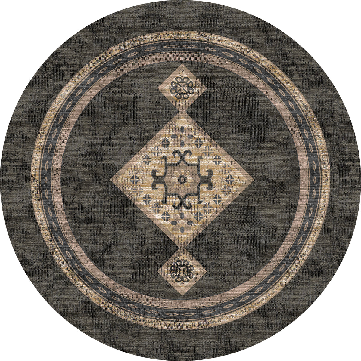 Selene Geometric Diamond Rug