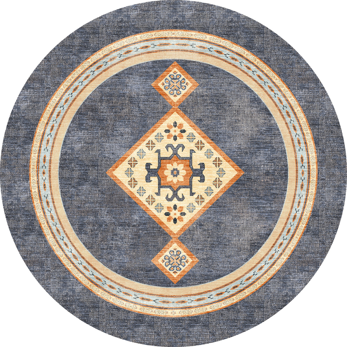 Selene Geometric Diamond Rug