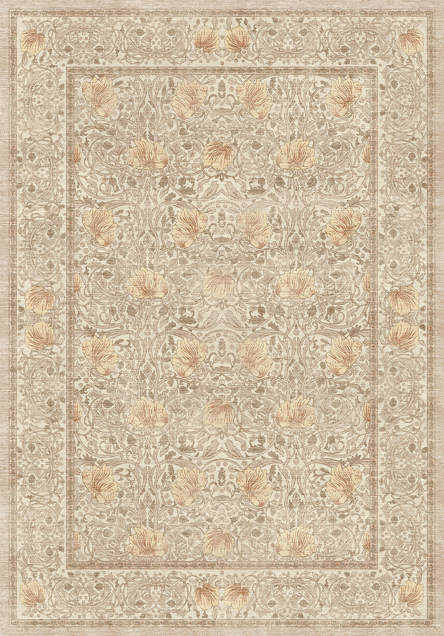Florence Floral Ornamental Rug