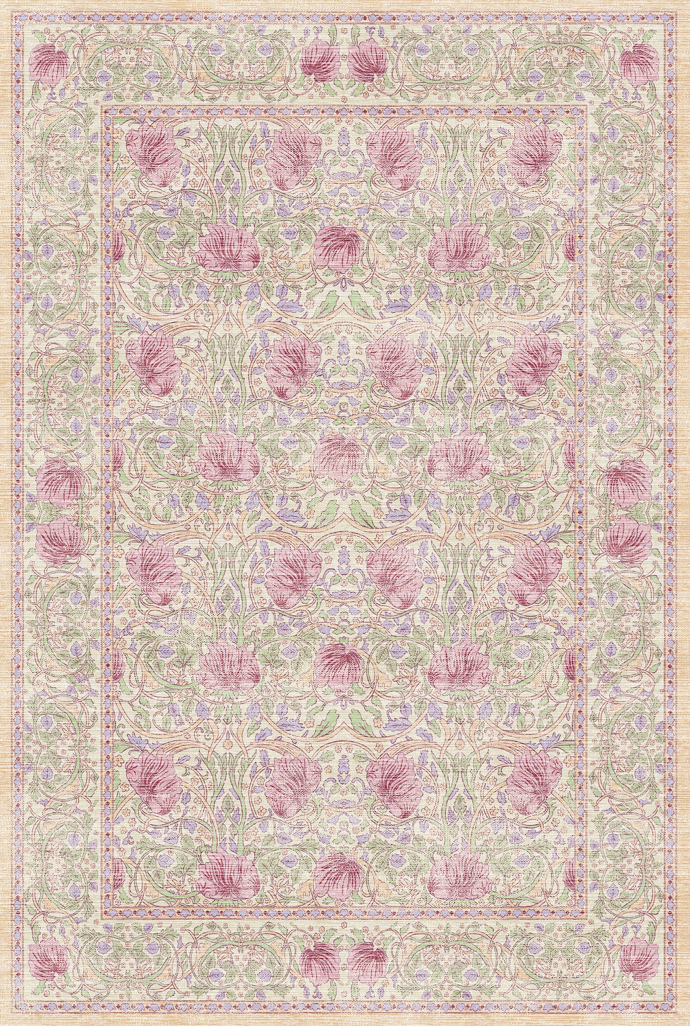Florence Floral Ornamental Rug