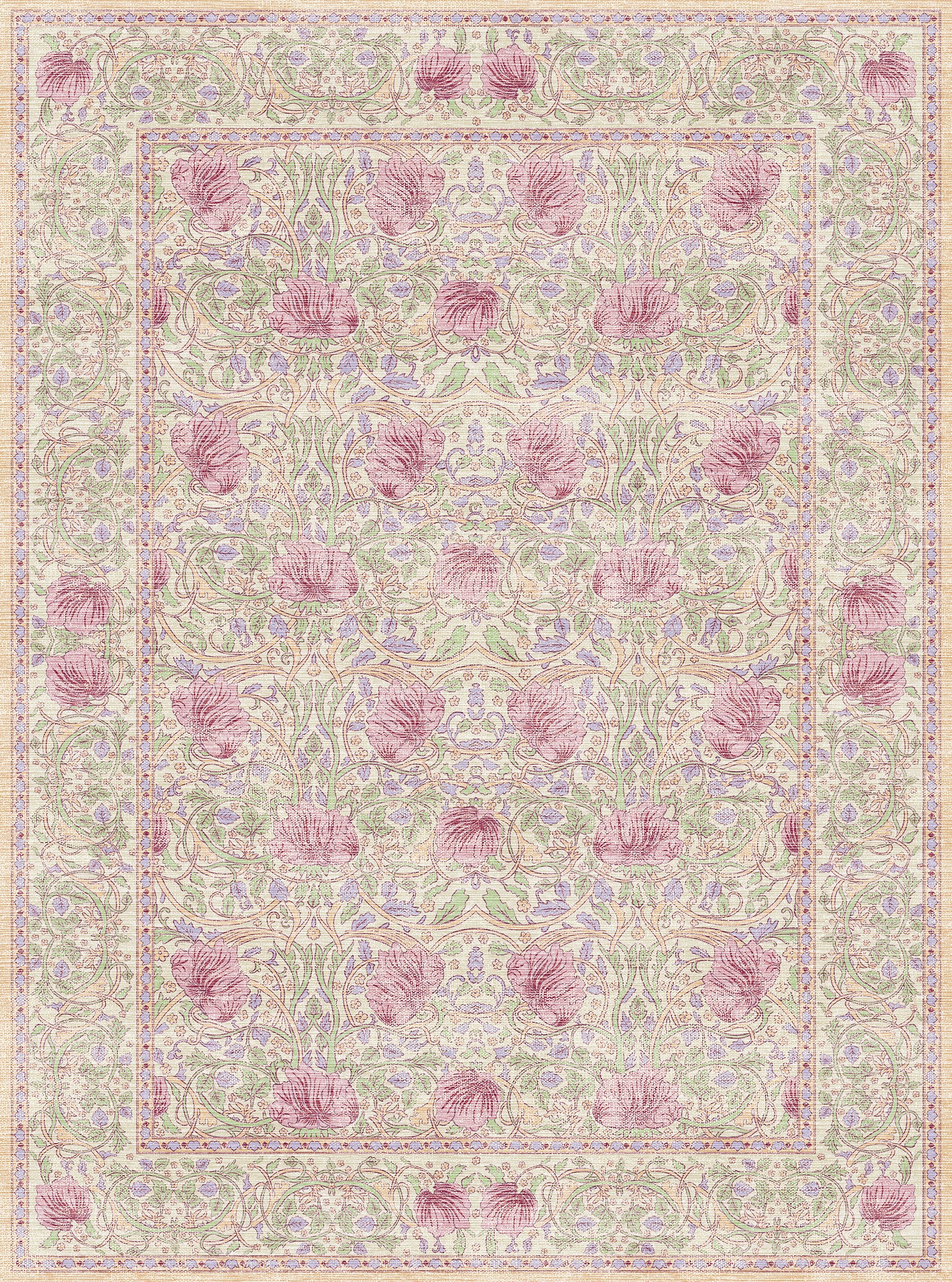 Florence Floral Ornamental Rug