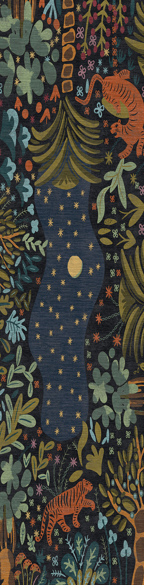 Liora Alfombra Inspirada en la Naturaleza Bosque