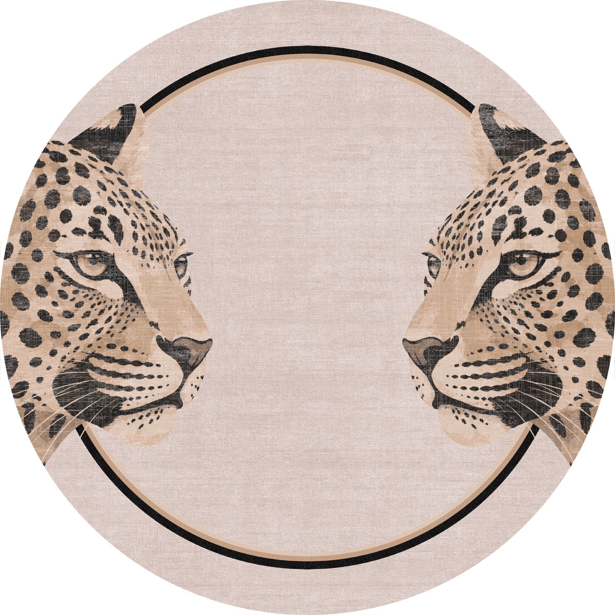 Raina Tapete de retrato de leopardo