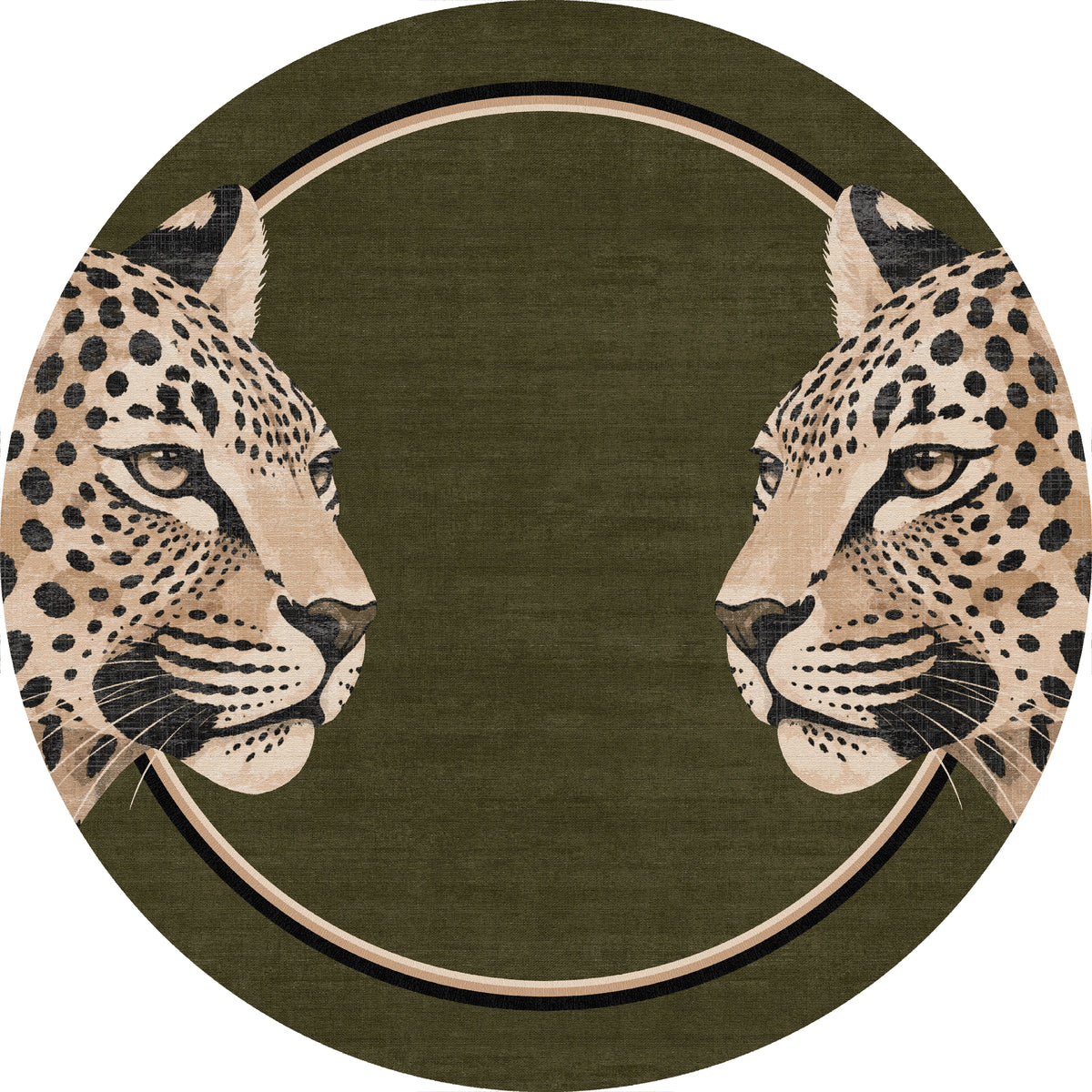 Raina Tapete de retrato de leopardo