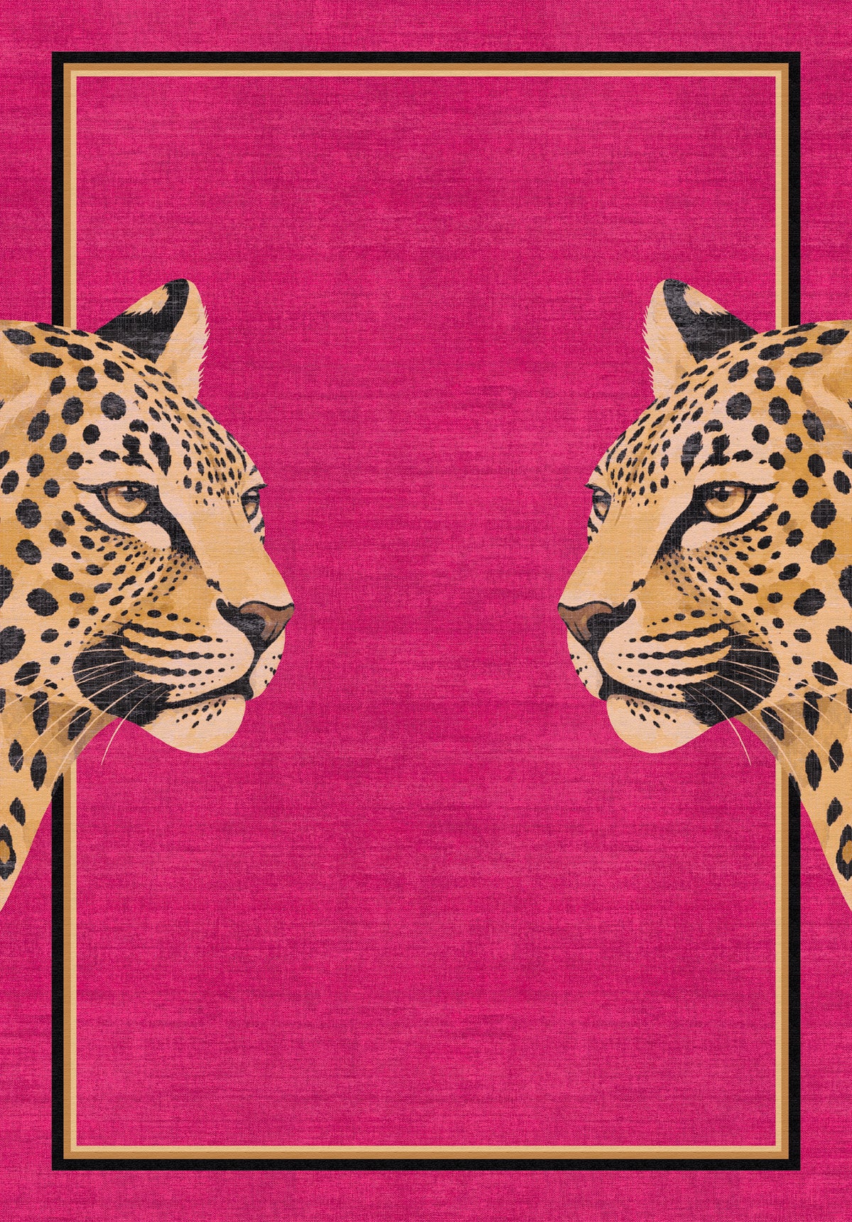 Raina Tapete de retrato de leopardo
