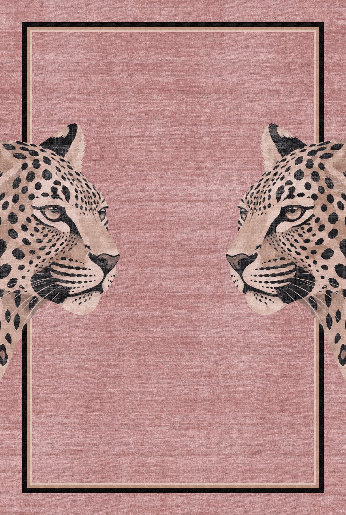 Raina Tapete de retrato de leopardo