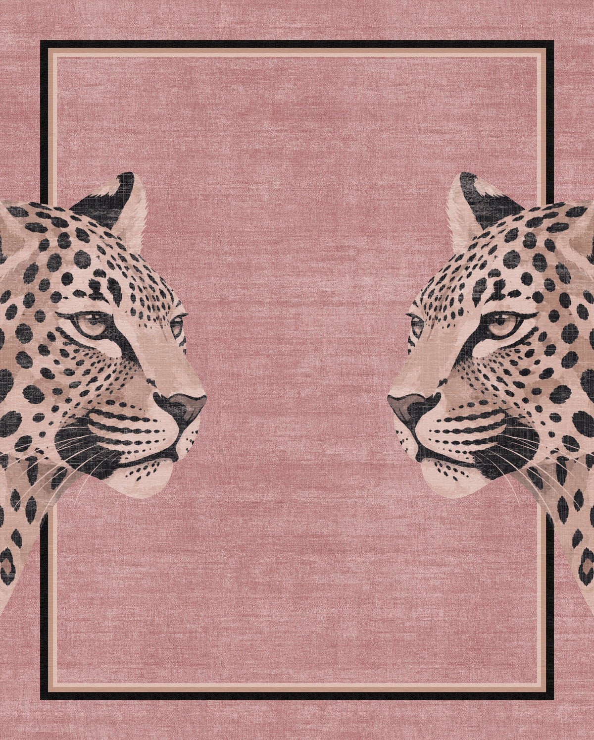 Raina Tapete de retrato de leopardo