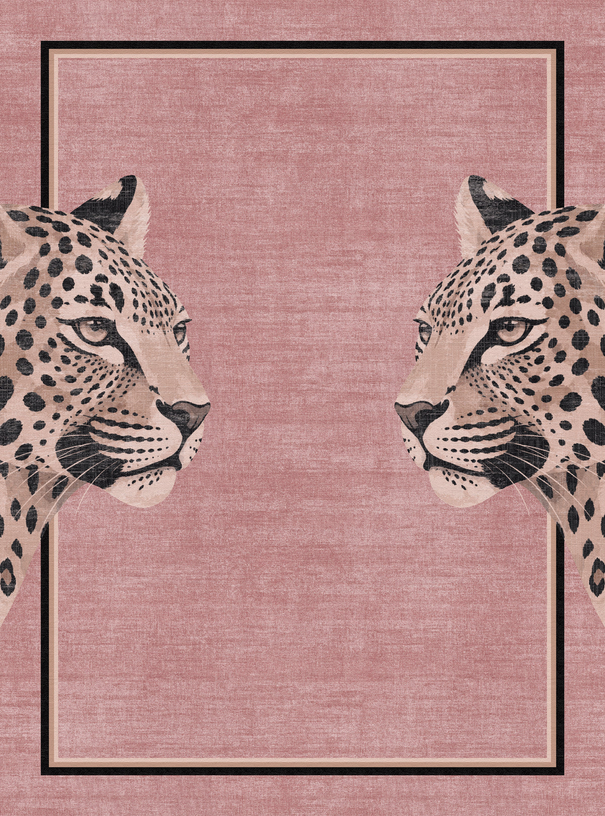 Raina Tapete de retrato de leopardo