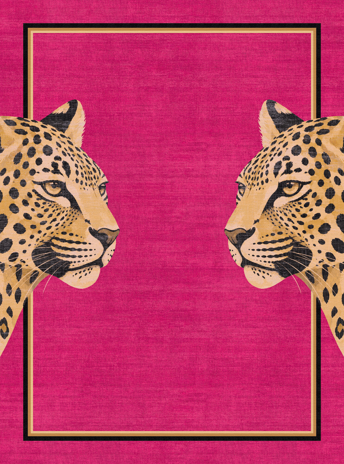 Raina Tapete de retrato de leopardo