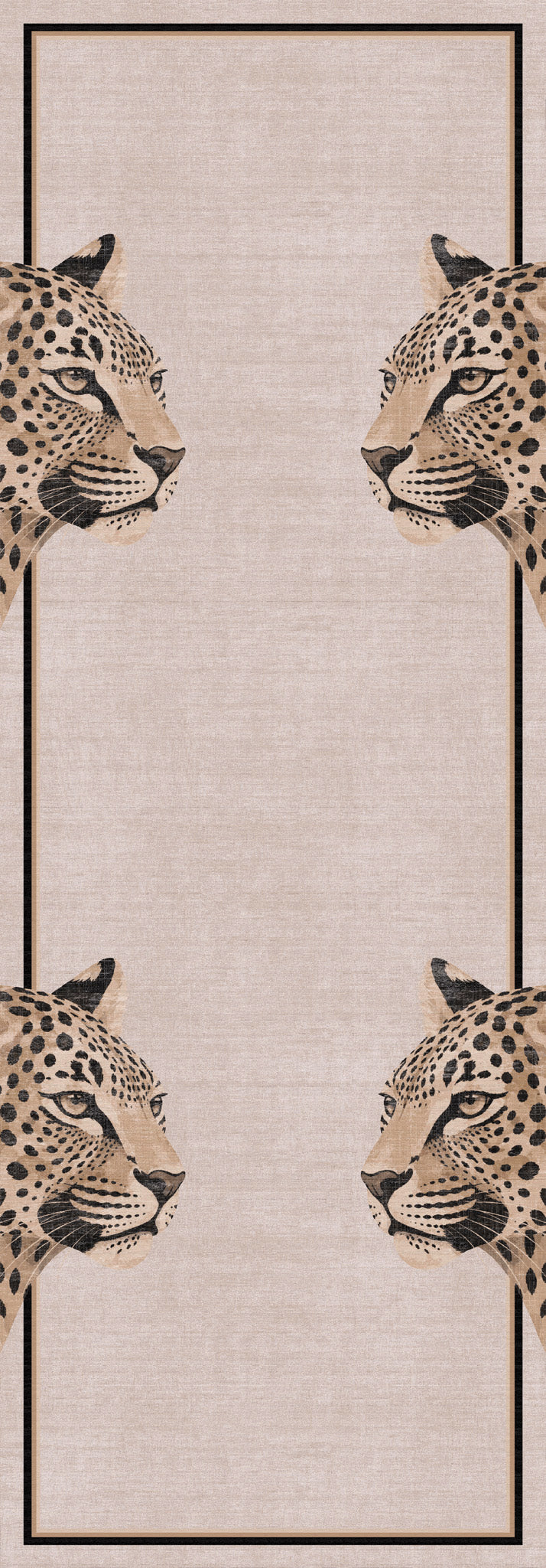Raina Tapete de retrato de leopardo