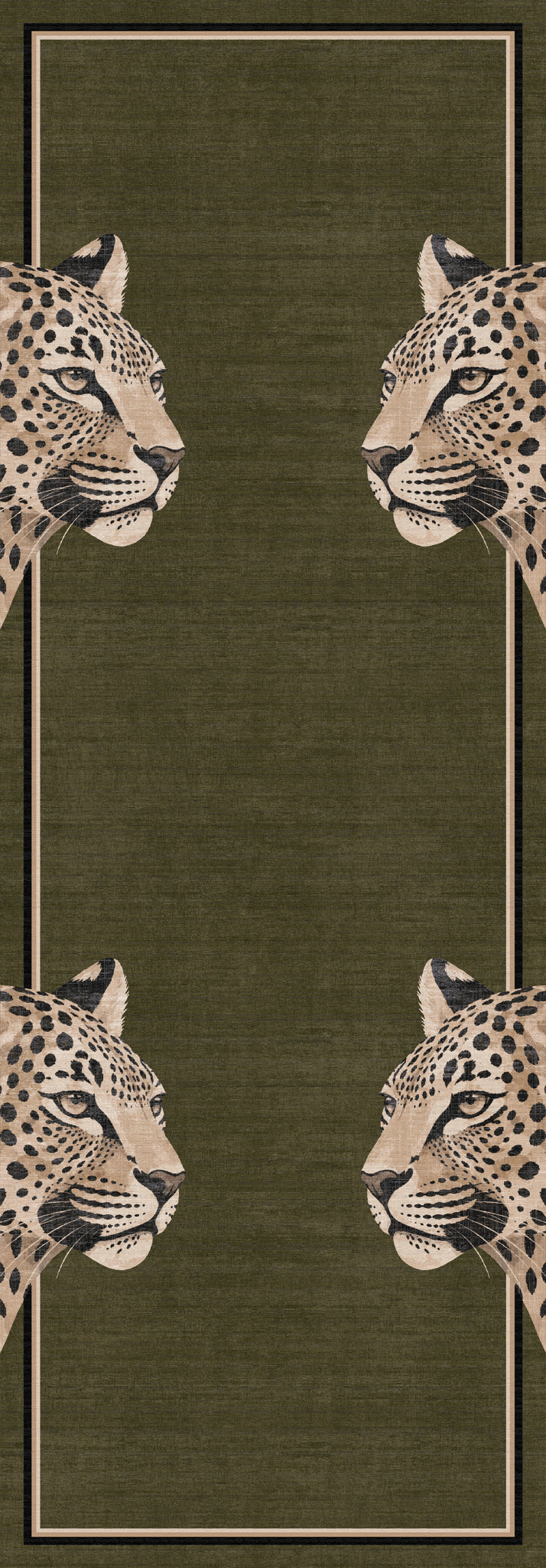 Raina Tapete de retrato de leopardo