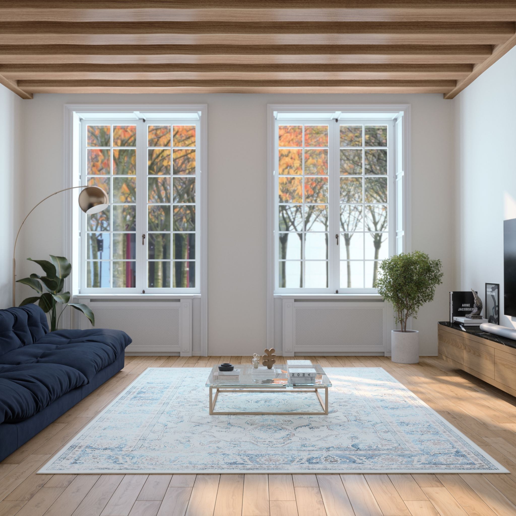 Mara Традиционен килим с медальон