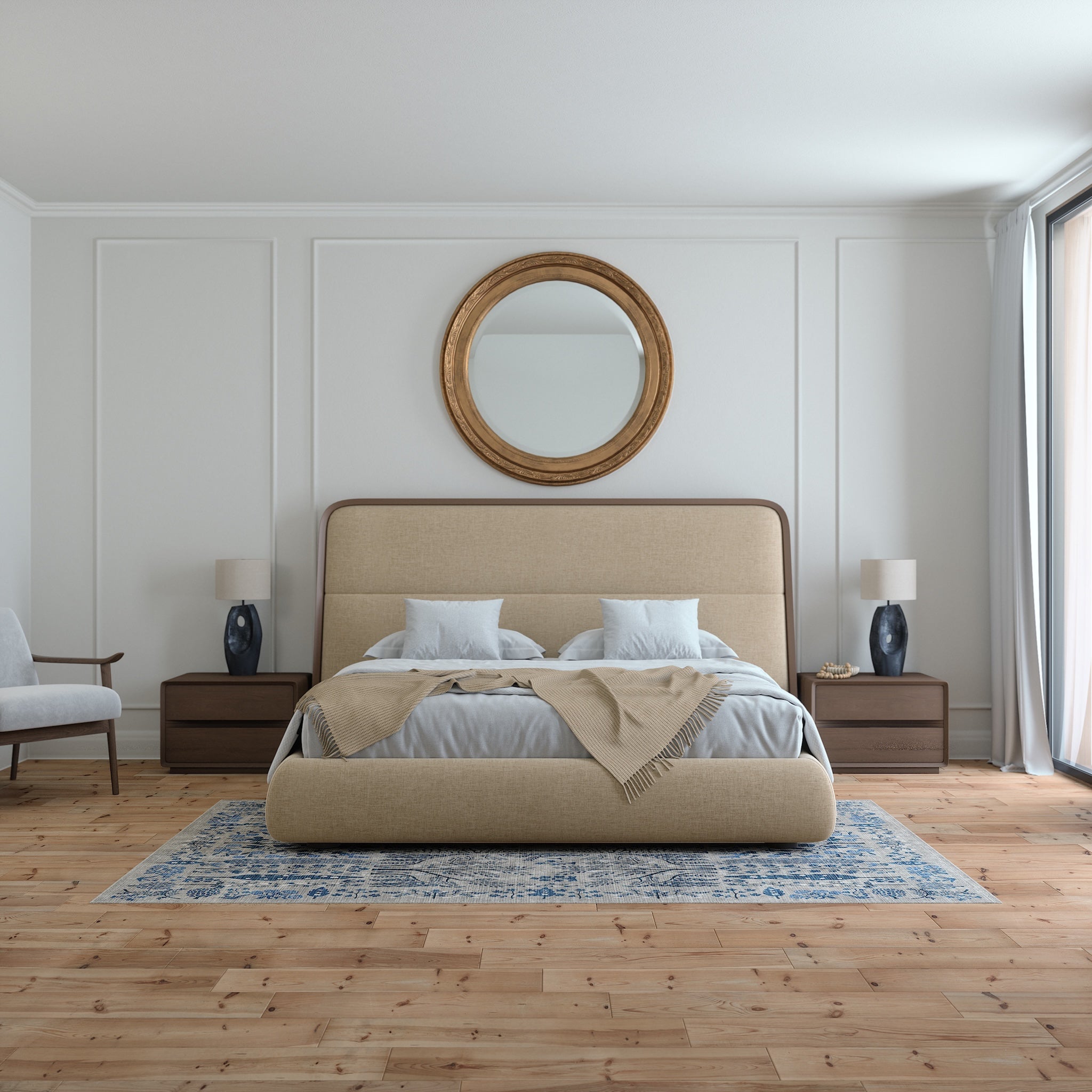 Annabelle Botanical Floral Rug