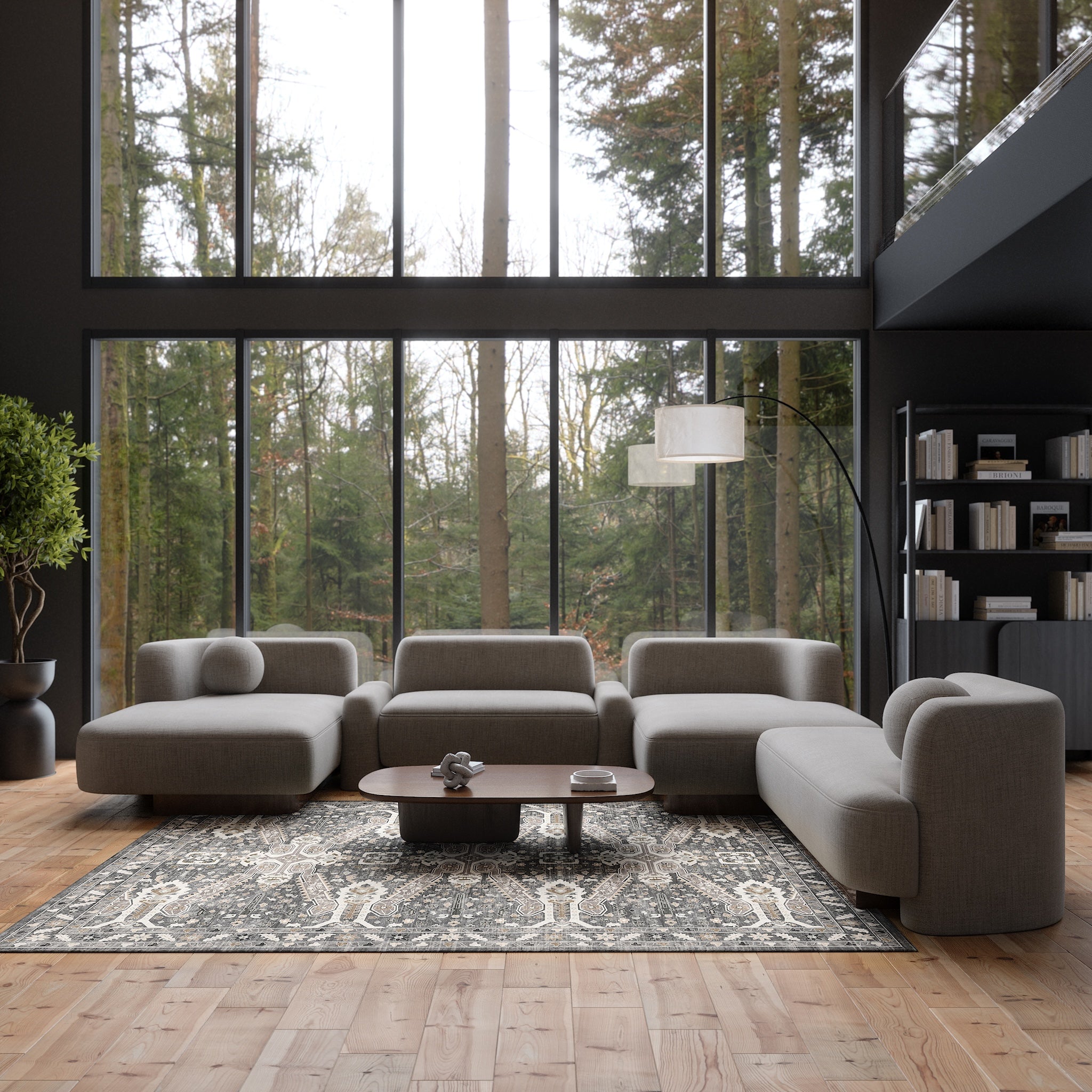 Casey Traditionell ornamental matta