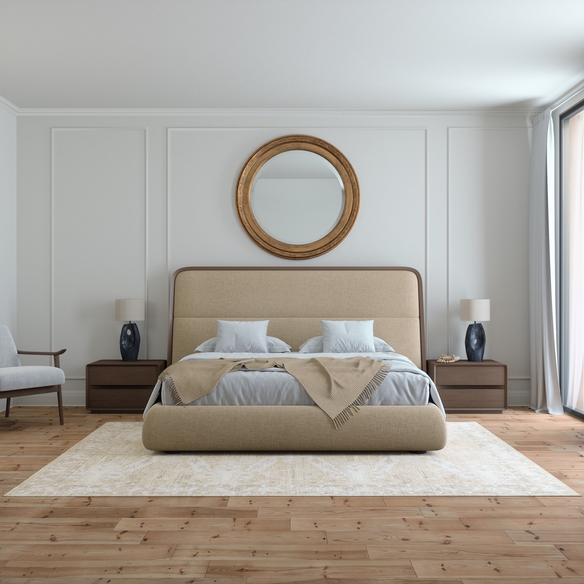 Casey Traditionell ornamental matta