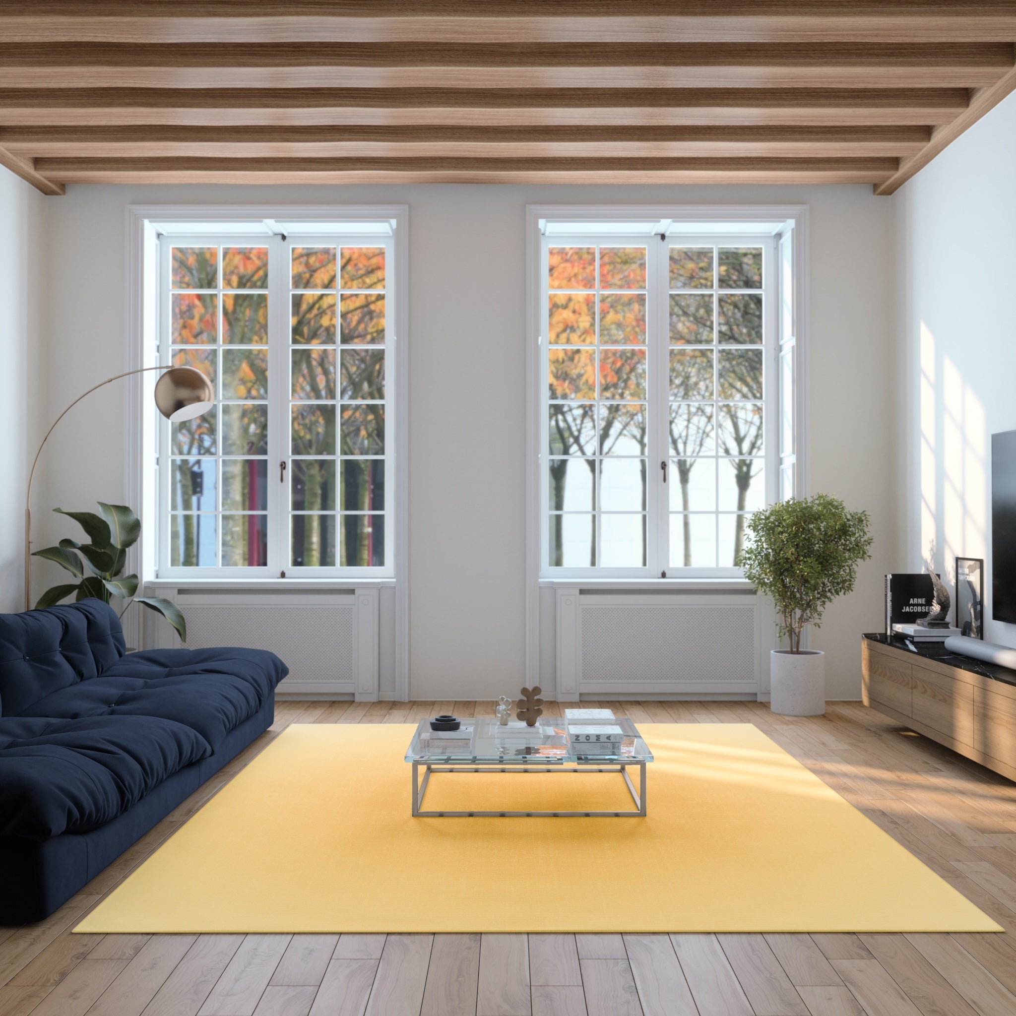 Aura Glow Ombre Design Rug