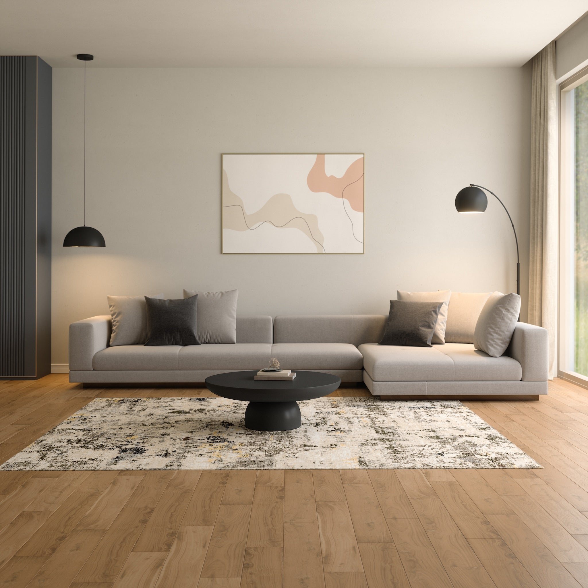 ILA Modern Distressed Rug