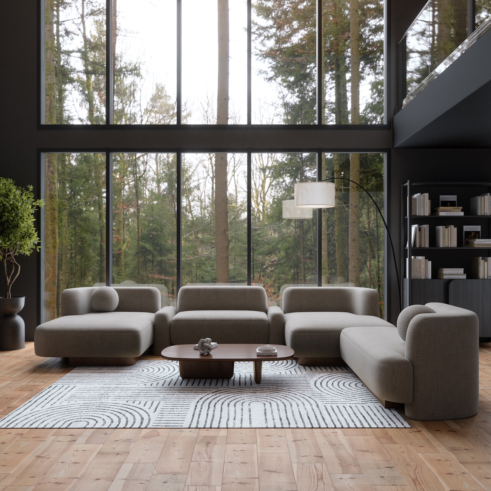 Eli Geometric Archway Rug