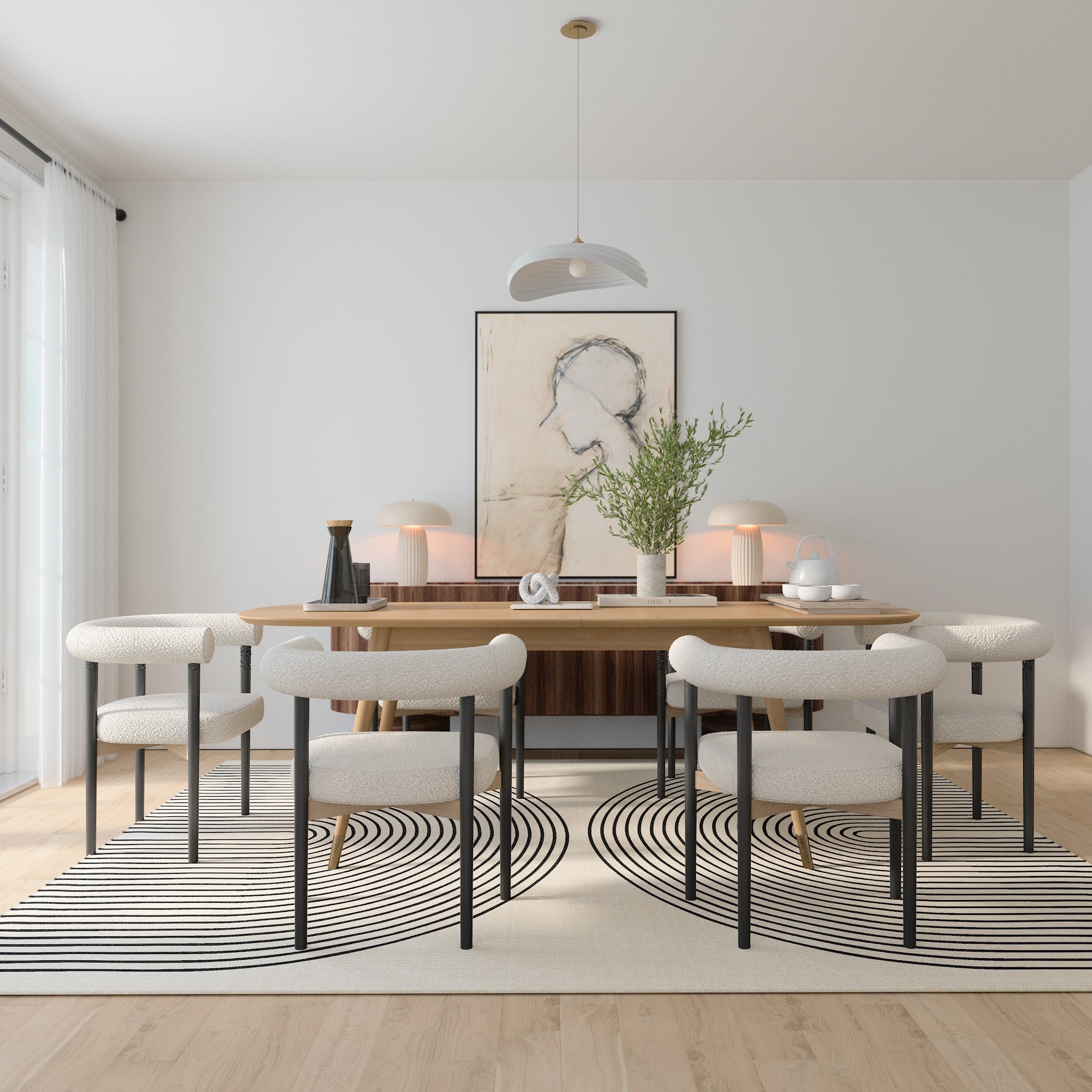 Kilian Dywan Modern Arch Stripe