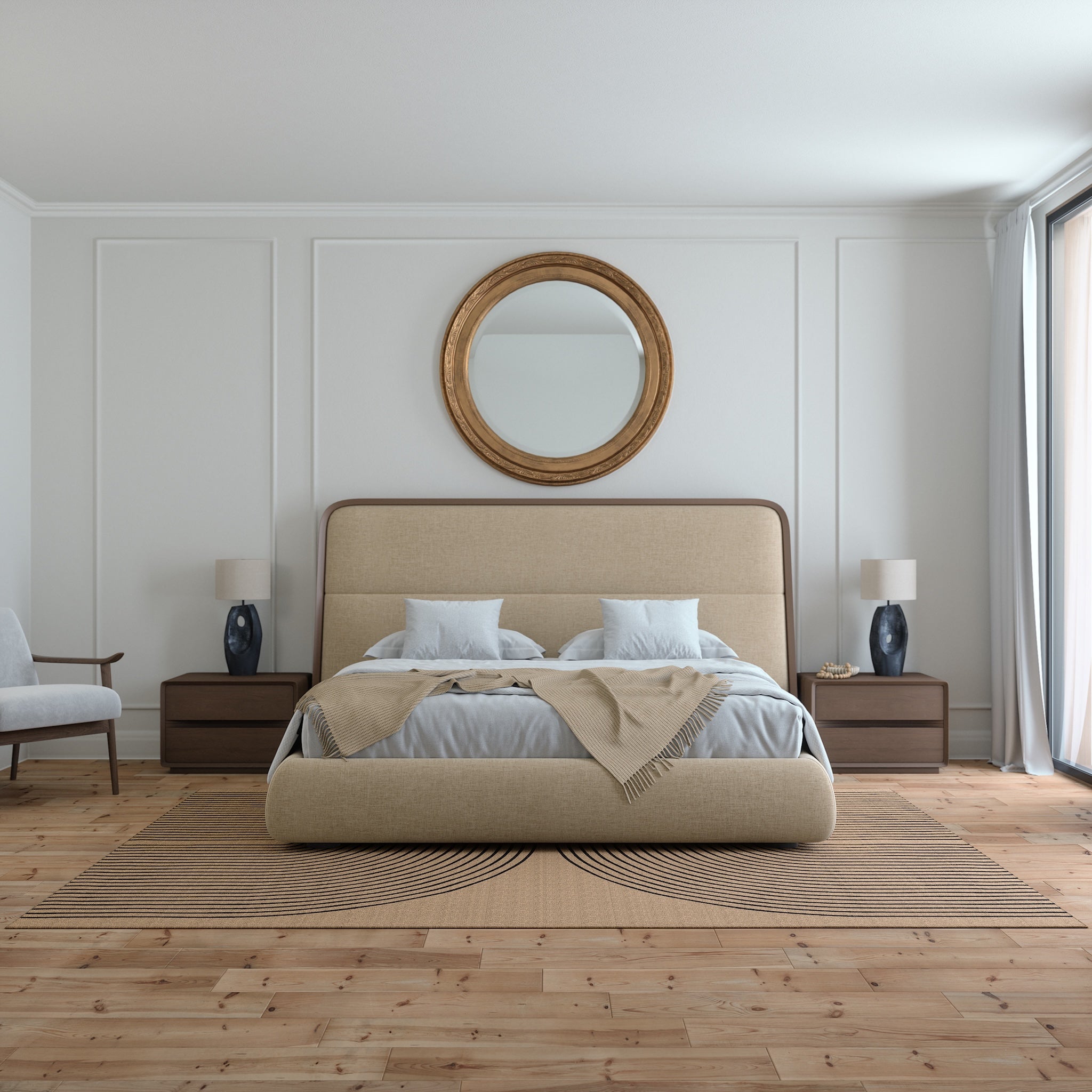 Kilian Dywan Modern Arch Stripe