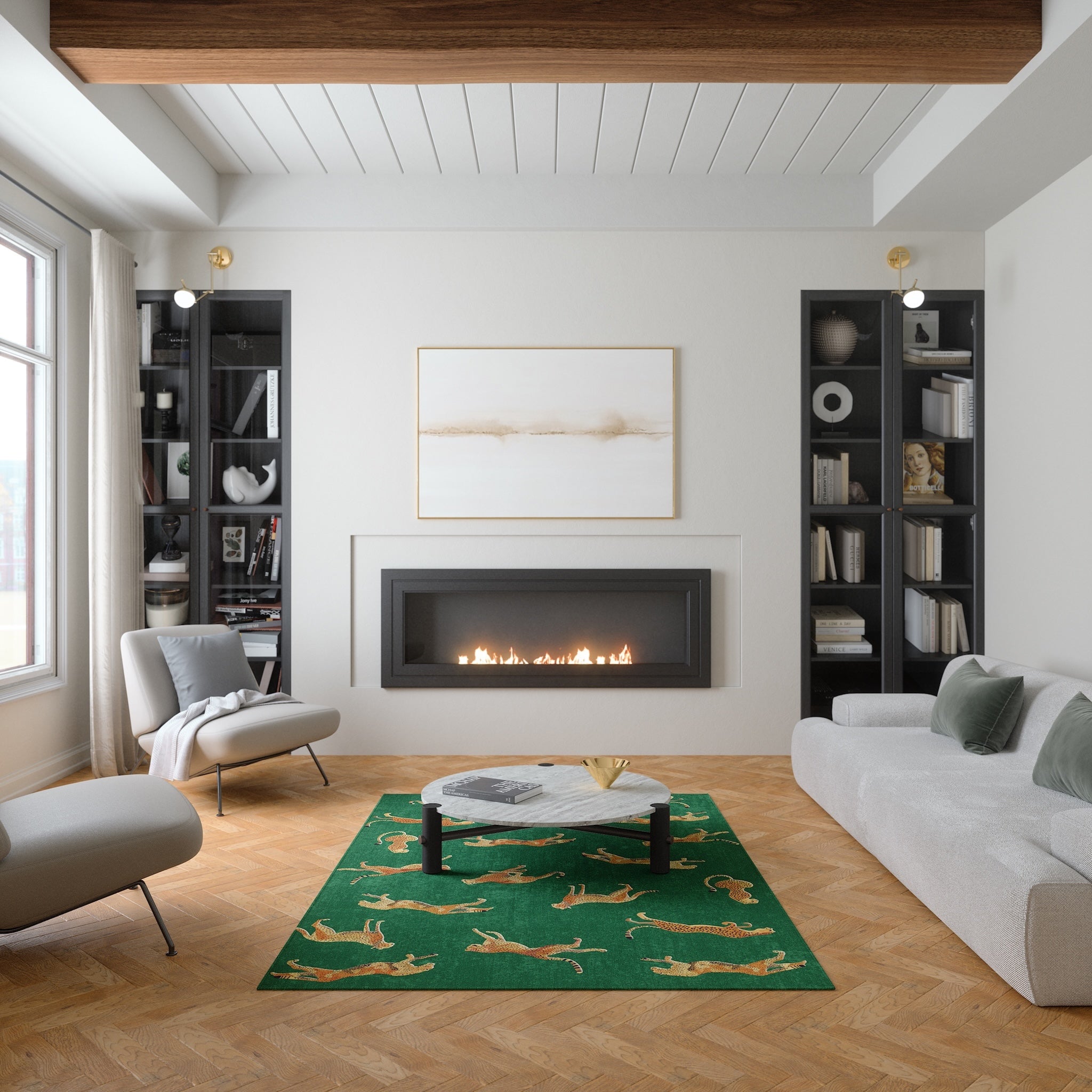 Kendall Cheetah Print Rug