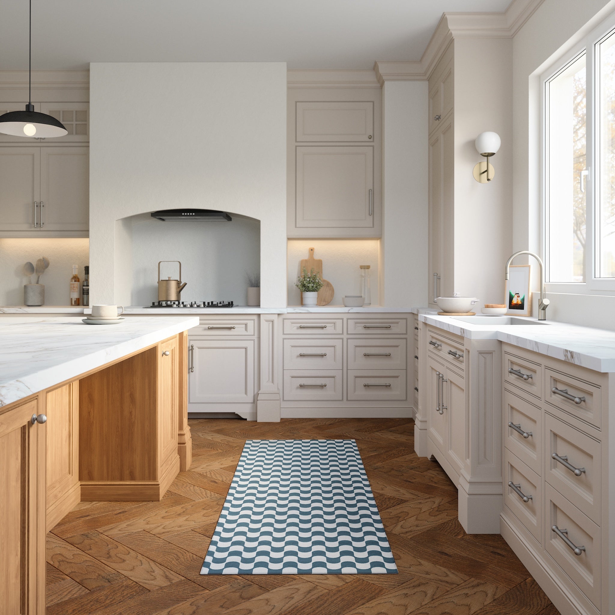 Pixie Wavy Geometric Rug