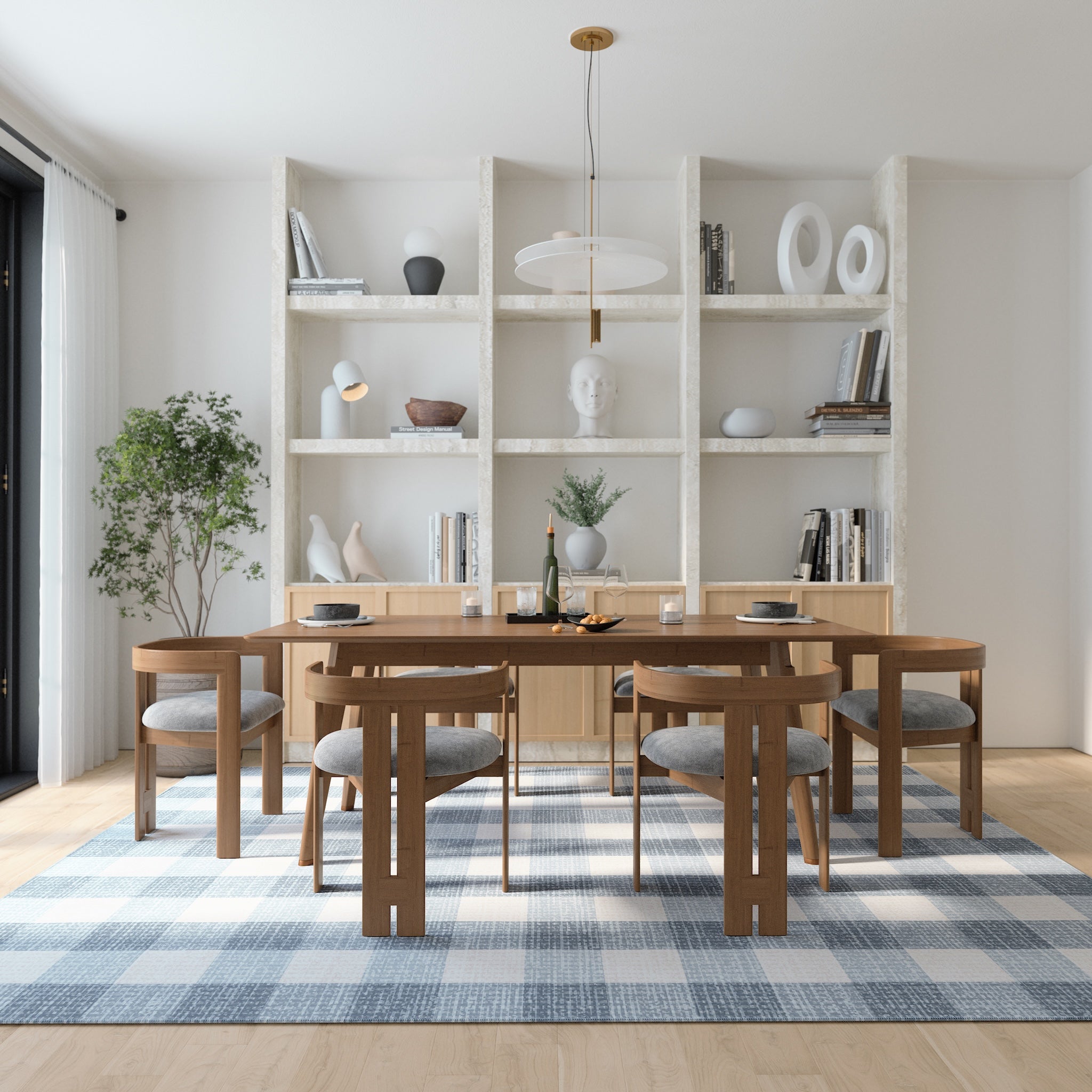 Charlie Classic Plaid Rug