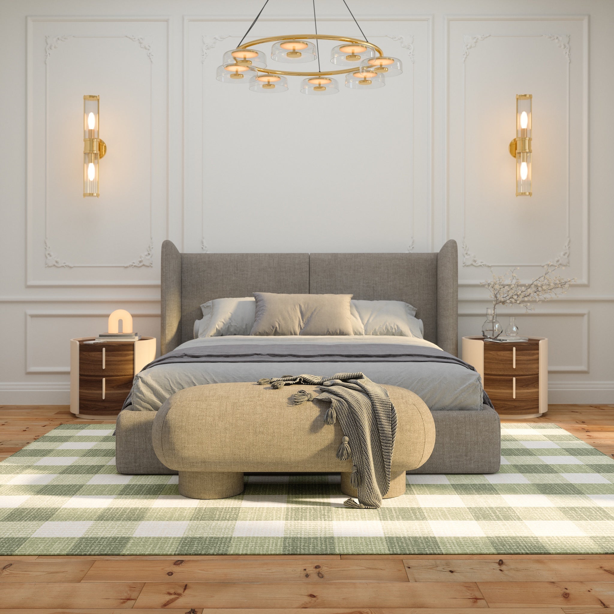 Charlie Classic Plaid Rug
