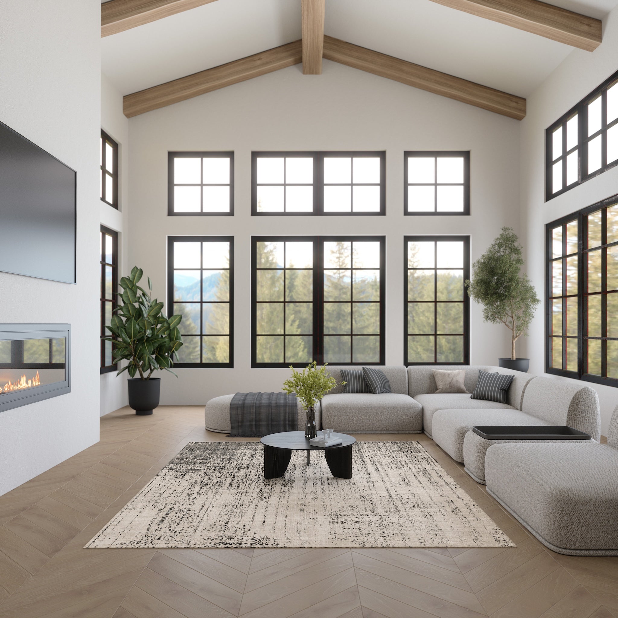 Stella Faded Ornamental Rug