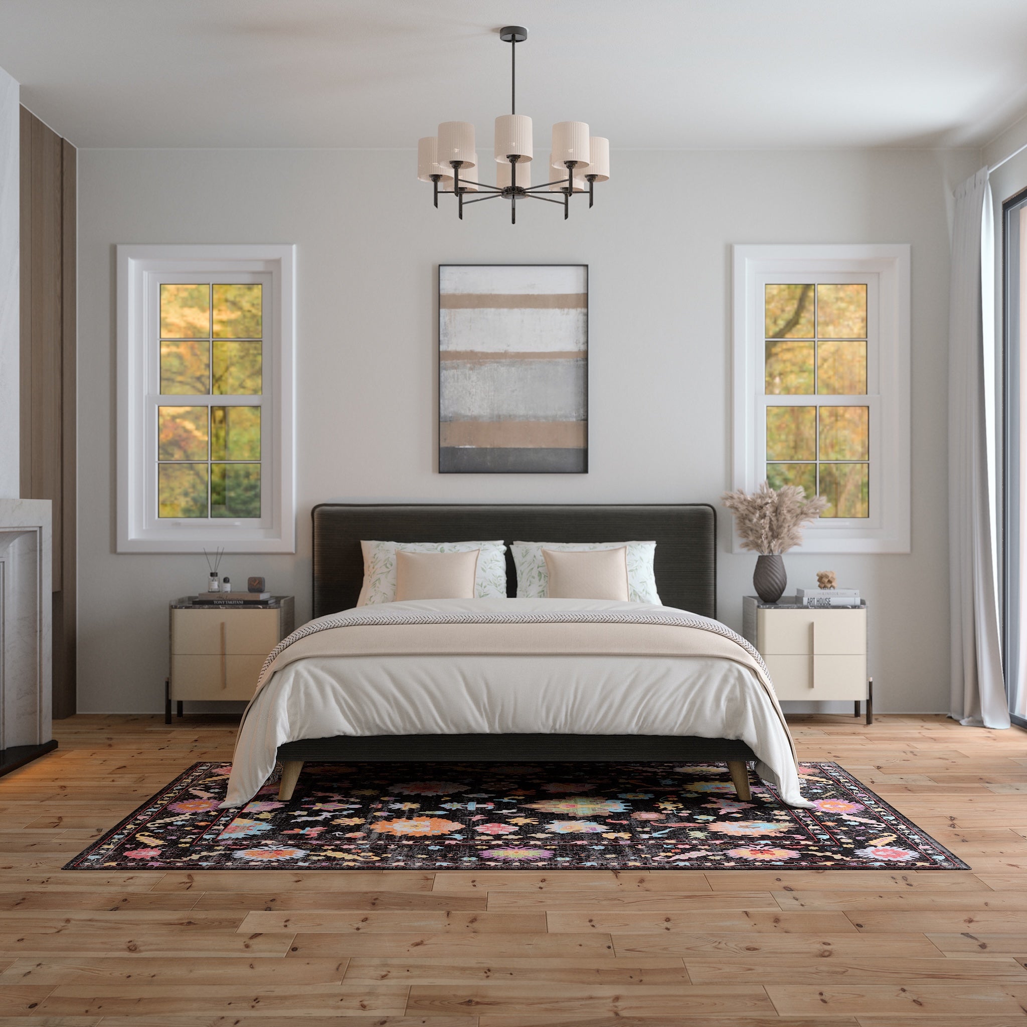 Vivienne Флорален орнаментален килим