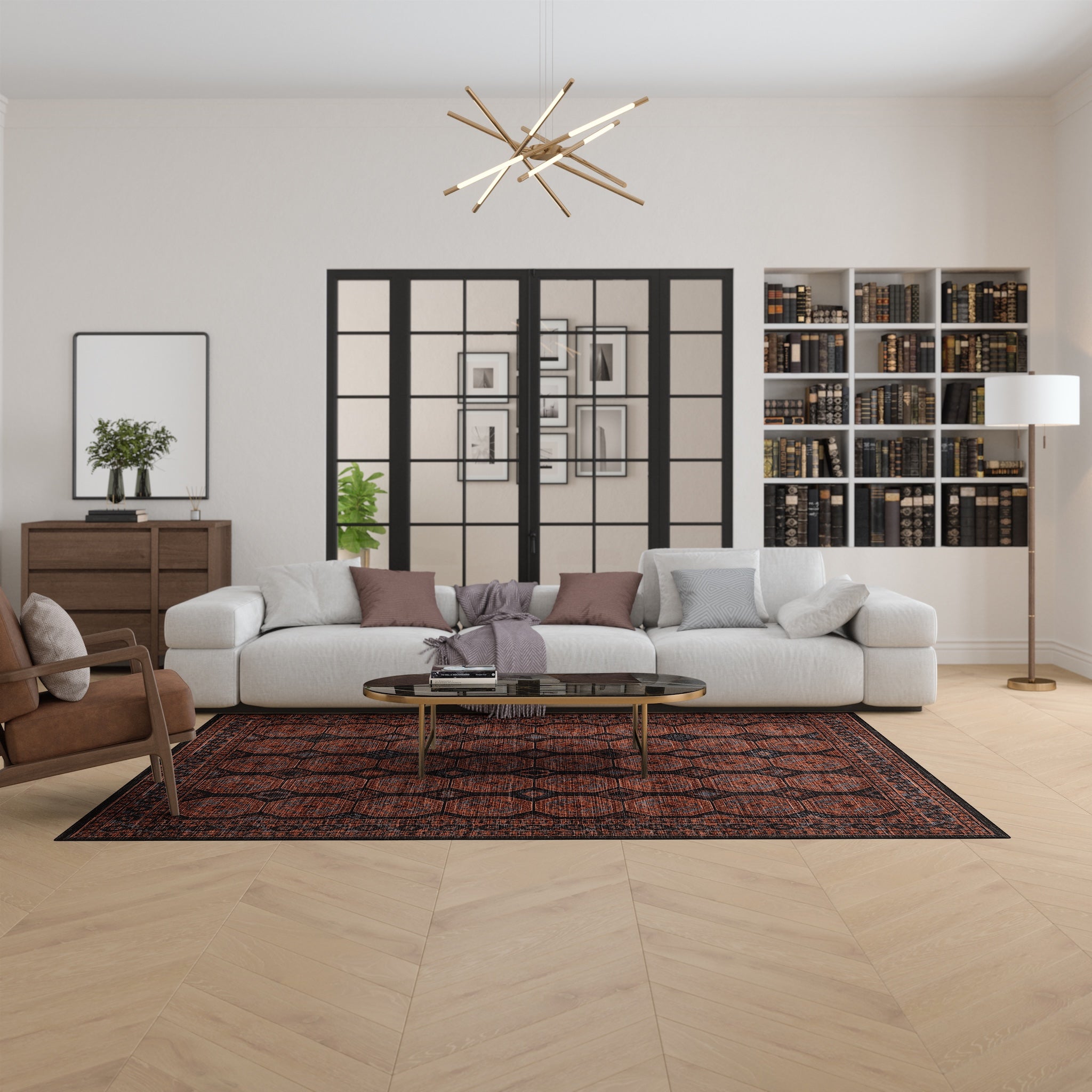 Faze Vintage Octagonal Rug