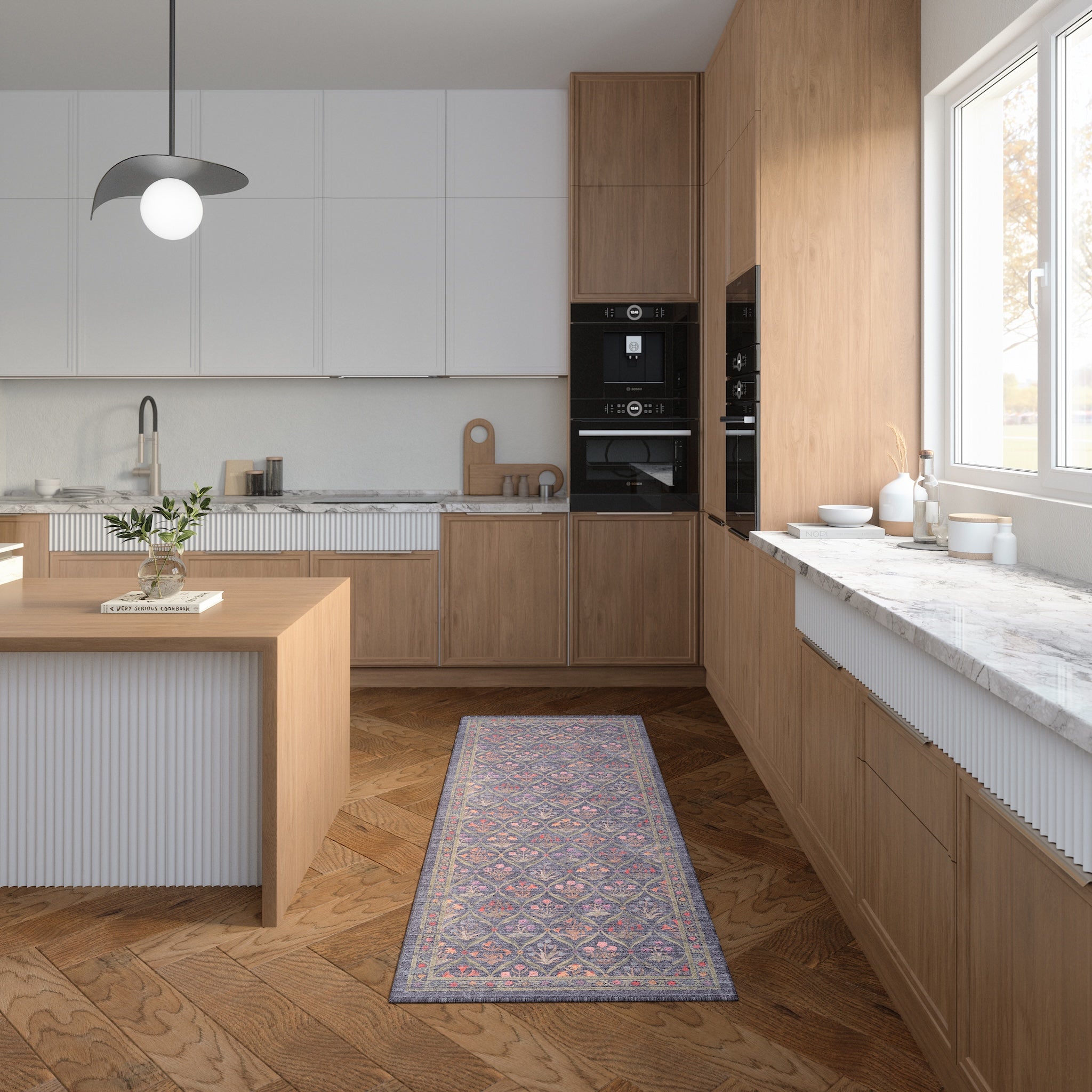 Claire Vintage Floral Rug