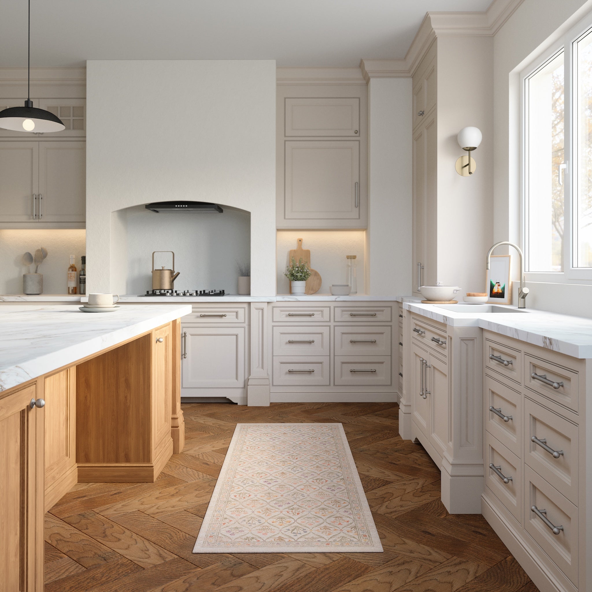 Claire Vintage Floral Rug