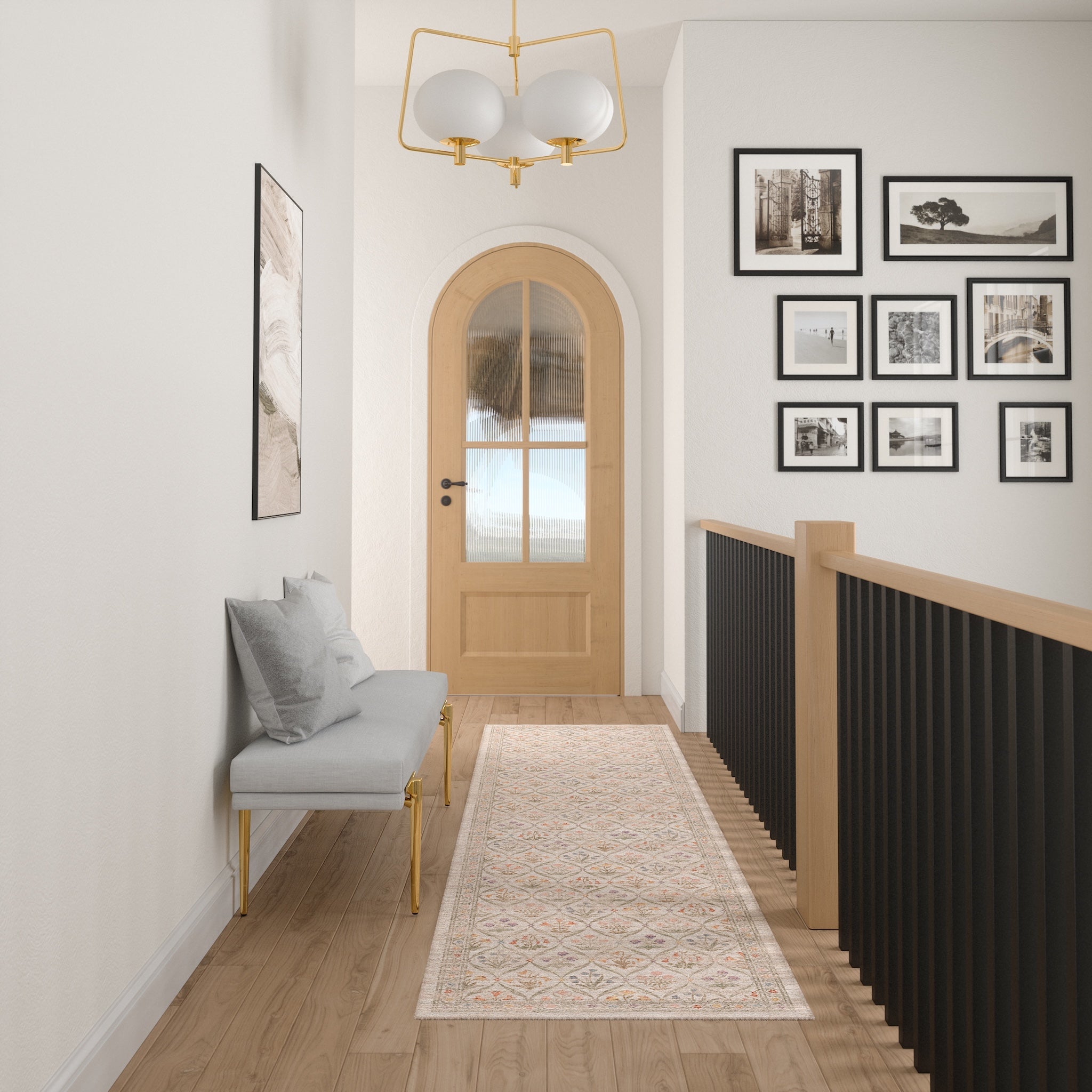 Claire Vintage Floral Rug