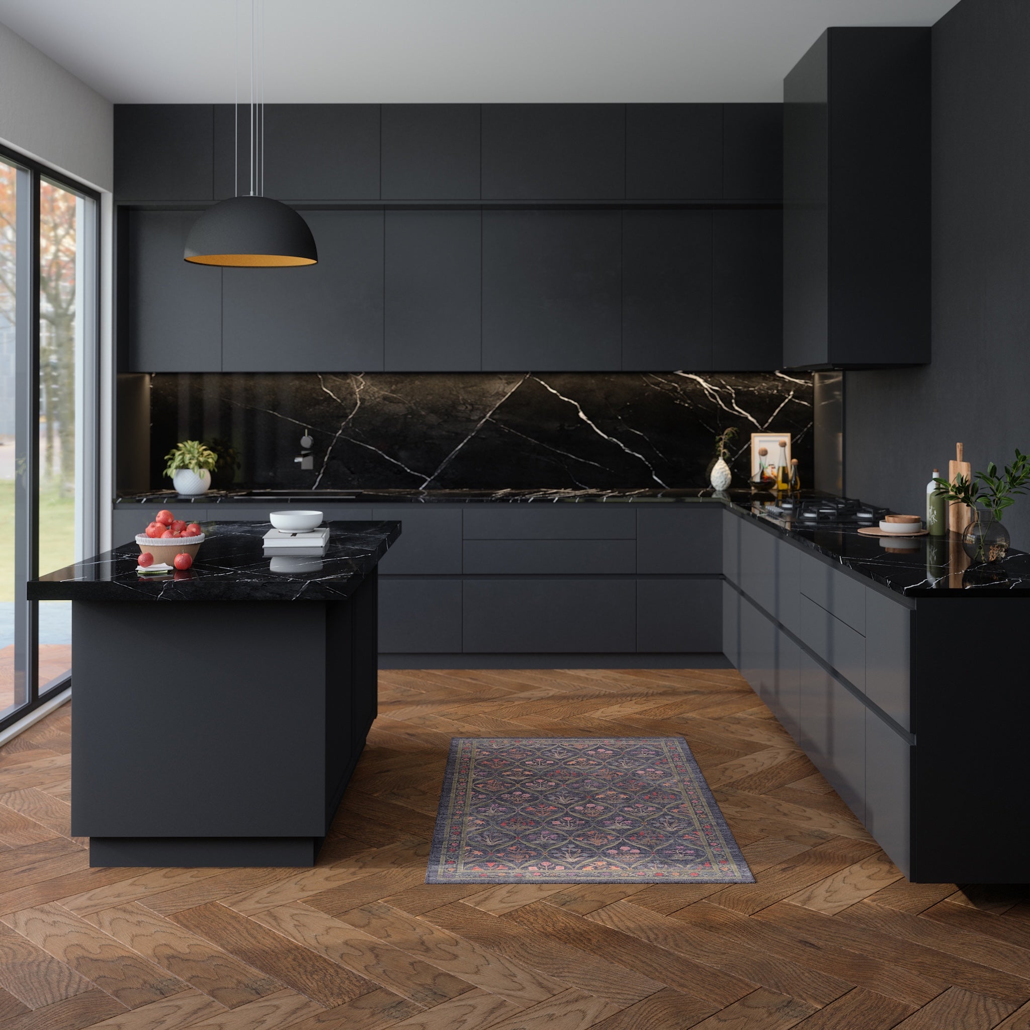 Claire Vintage Floral Rug