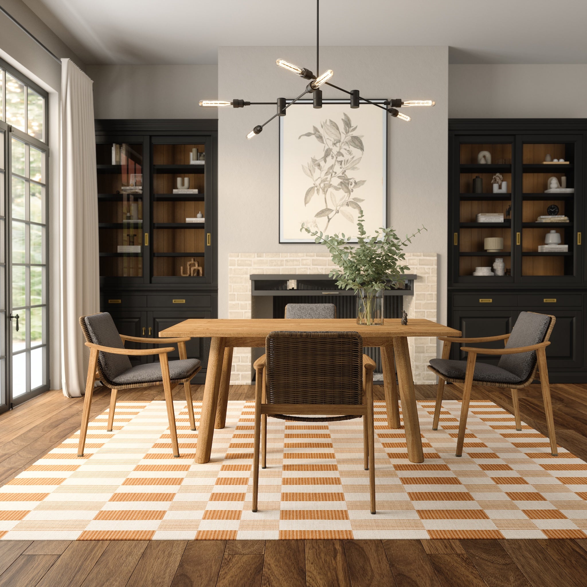 Harper Vintage Plaid Rug