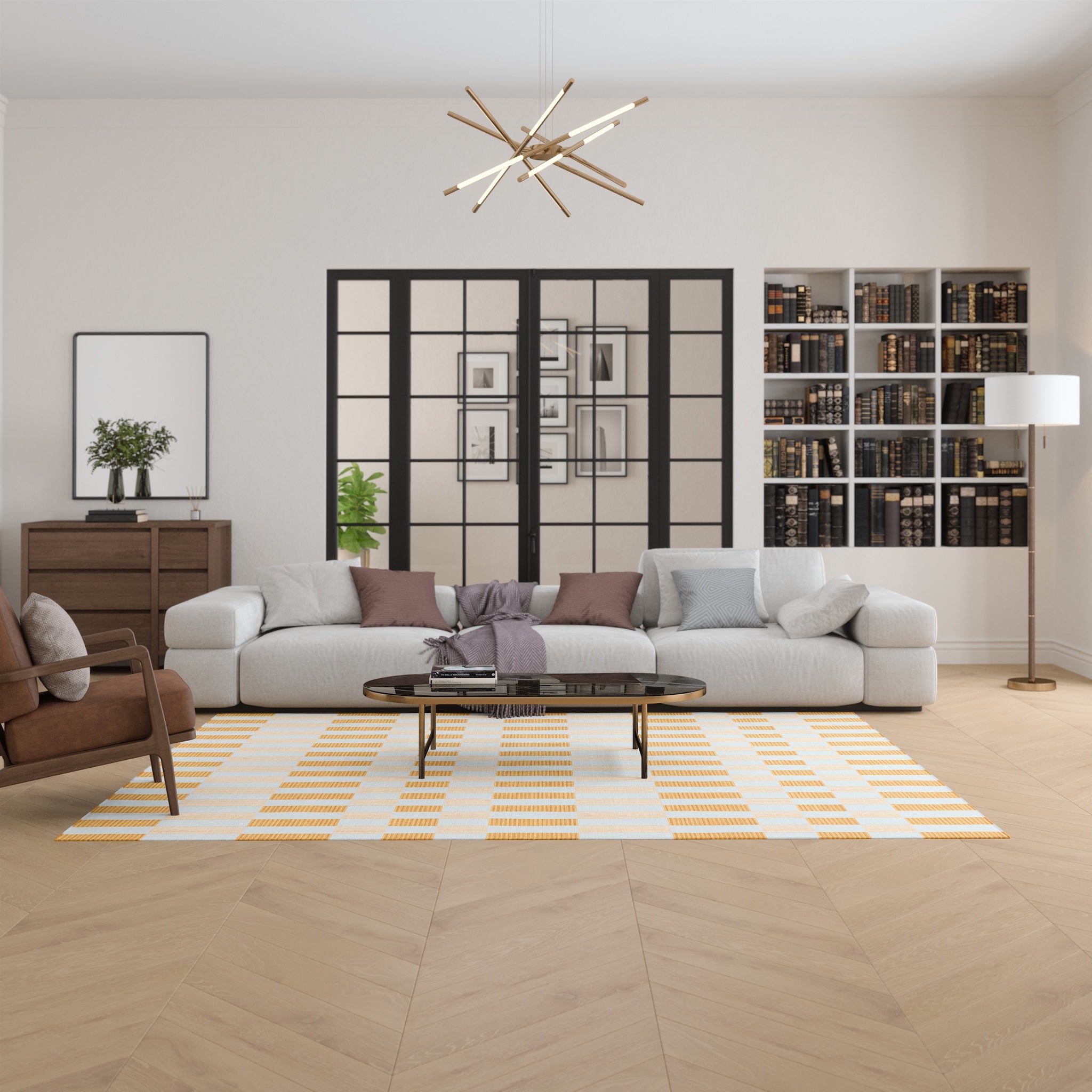 Harper Vintage Plaid Rug