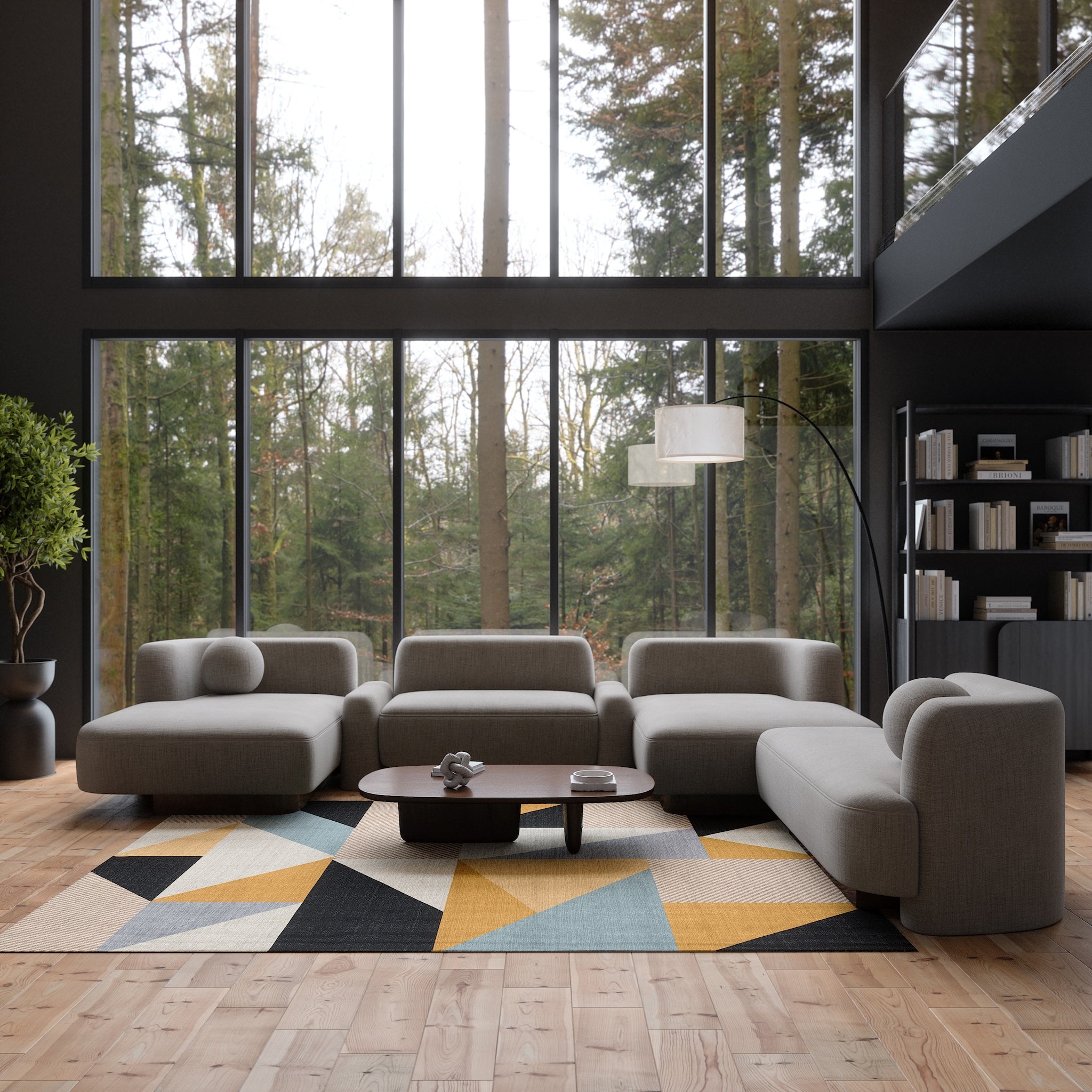 Jules Bold Geometric Rug