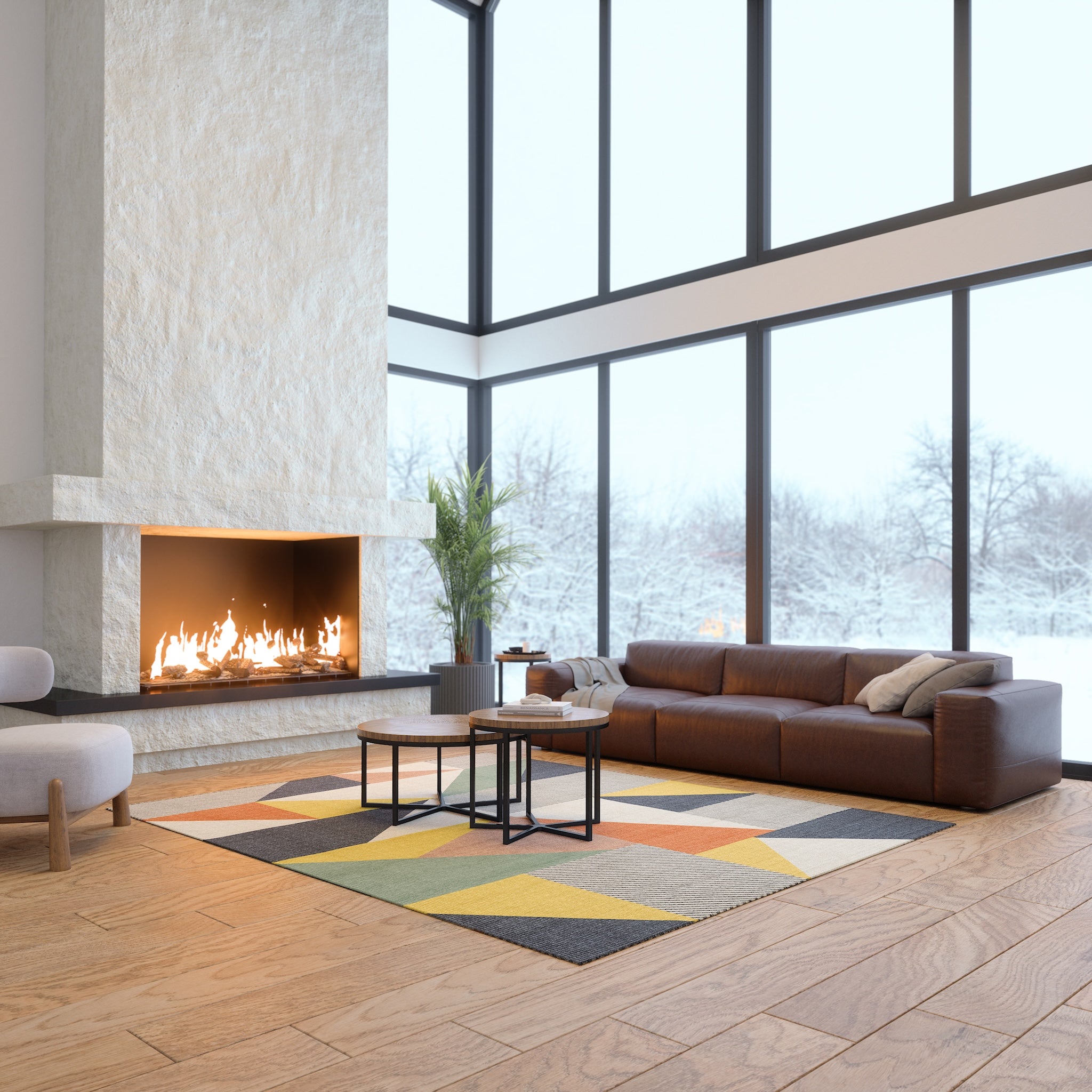 Jules Bold Geometric Rug