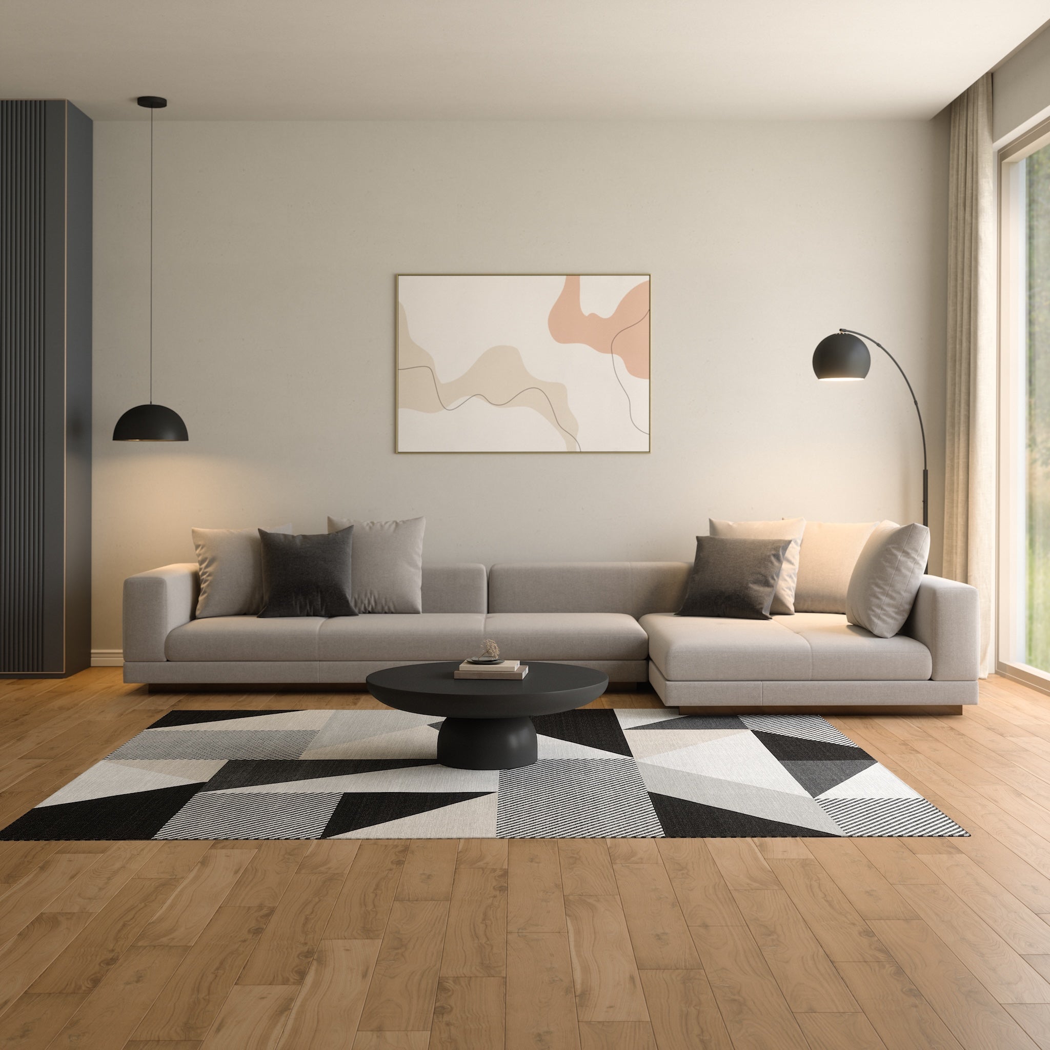 Jules Bold Geometric Rug