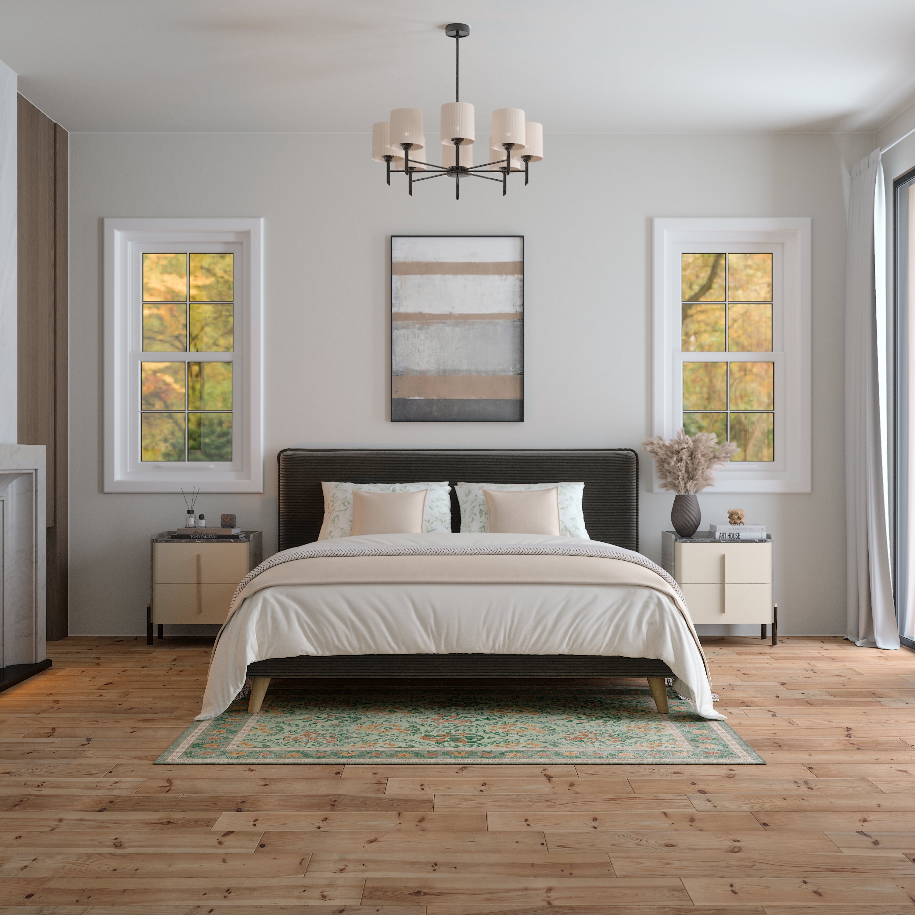 Nolia Vintage Virágmintás Szőnyeg