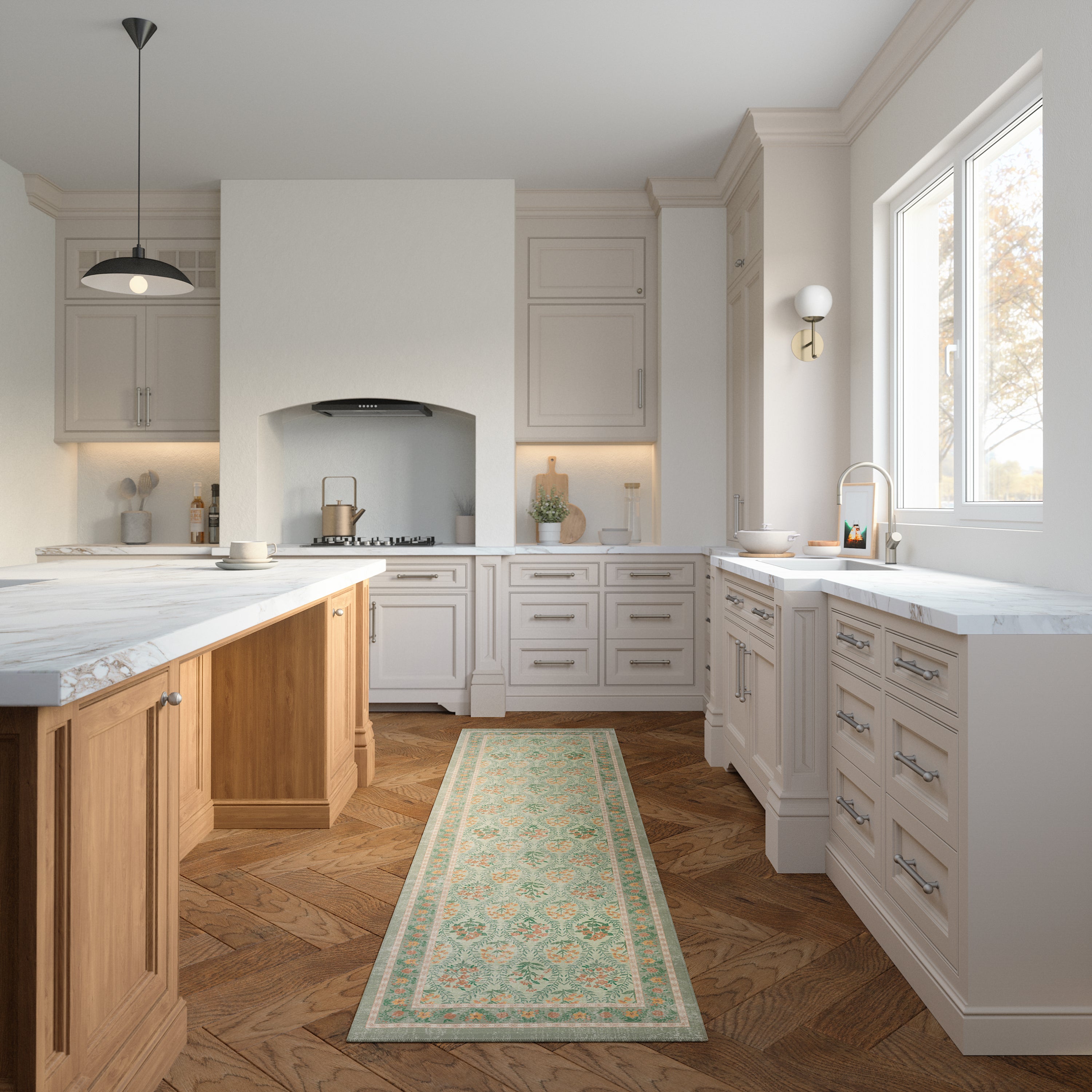 Nolia Vintage Virágmintás Szőnyeg