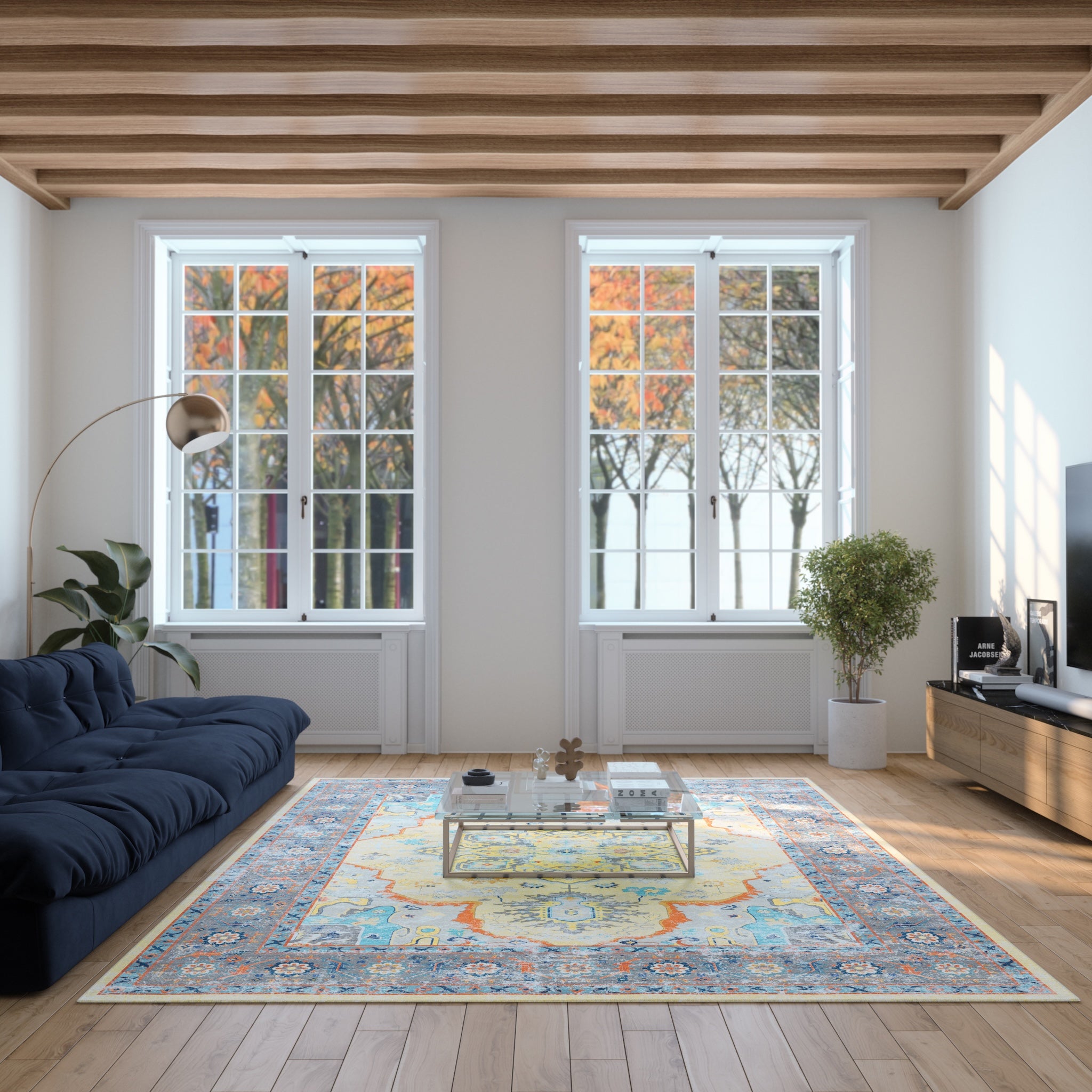 Margaret Distressed Persian Rug