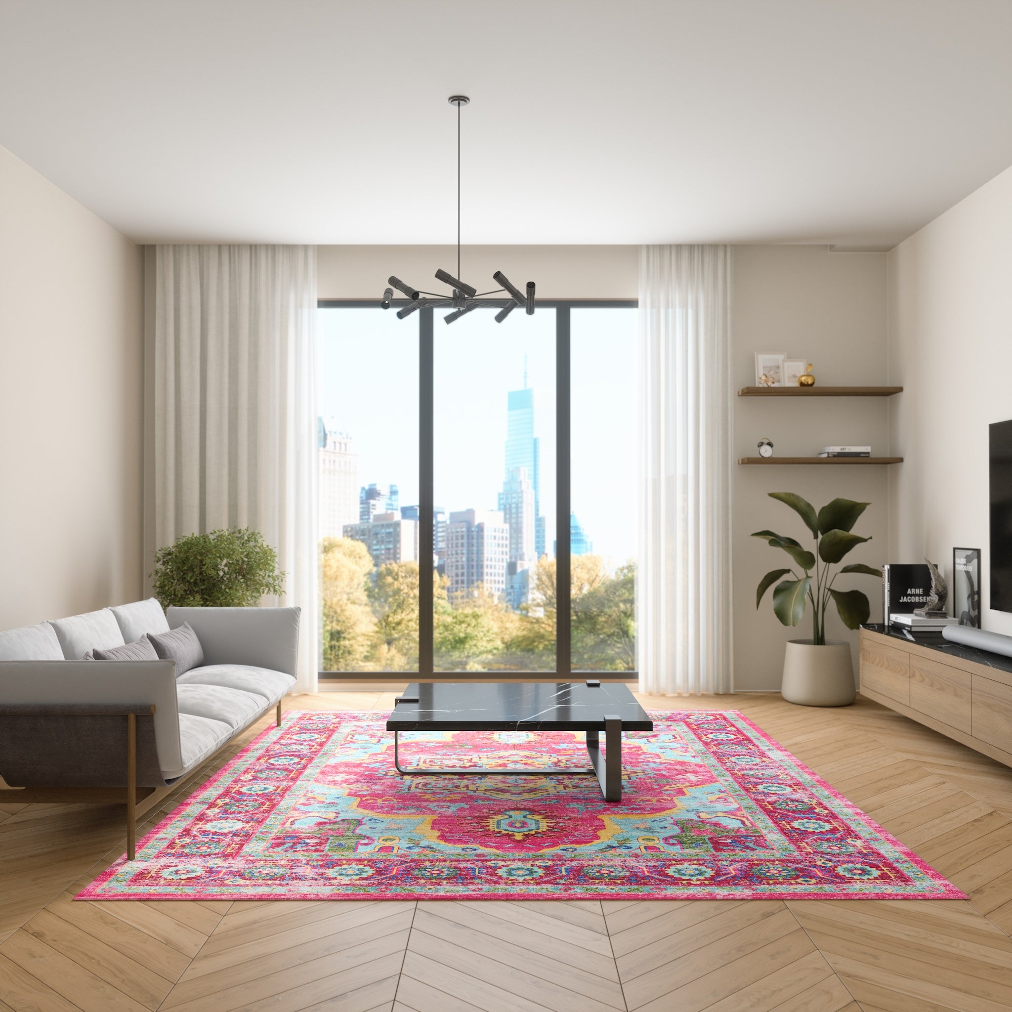 Margaret Distressed Persian Rug