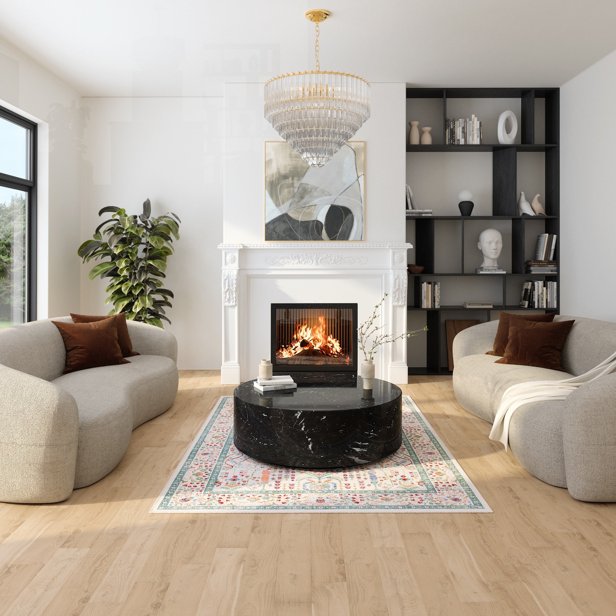 Henrietta Реколта флорален килим