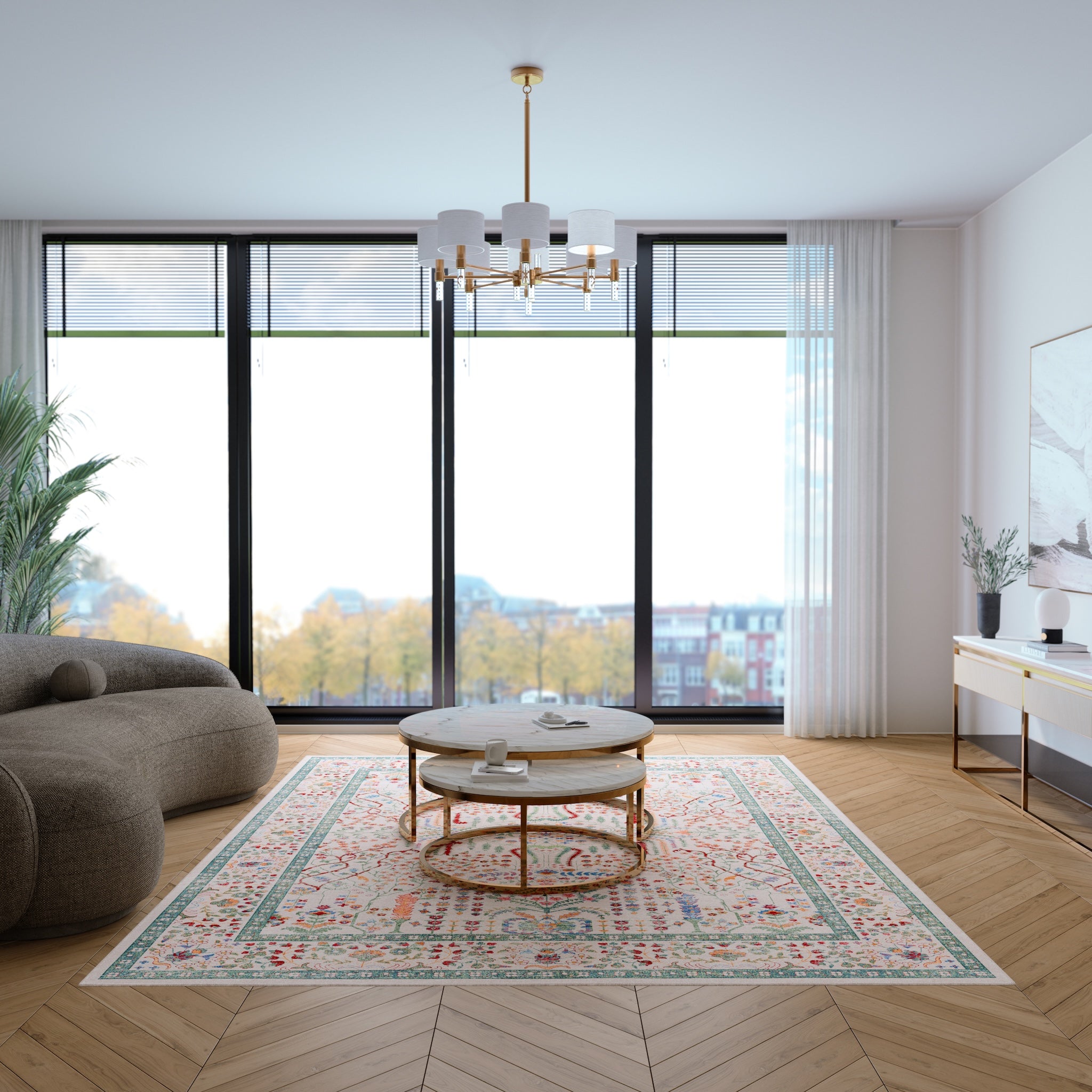 Henrietta Реколта флорален килим